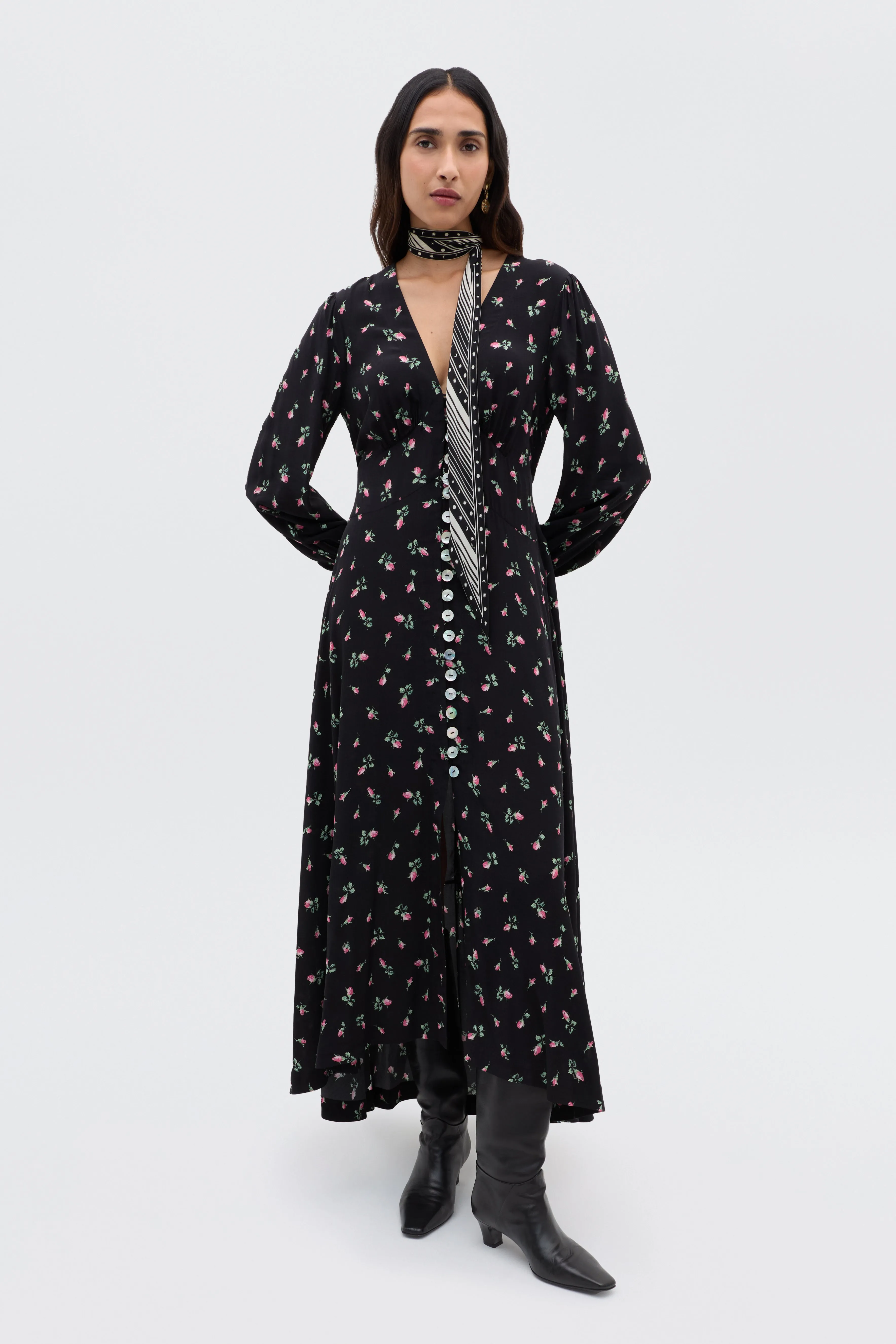 Avalyn - Sienna Bud Black sold by RIXO