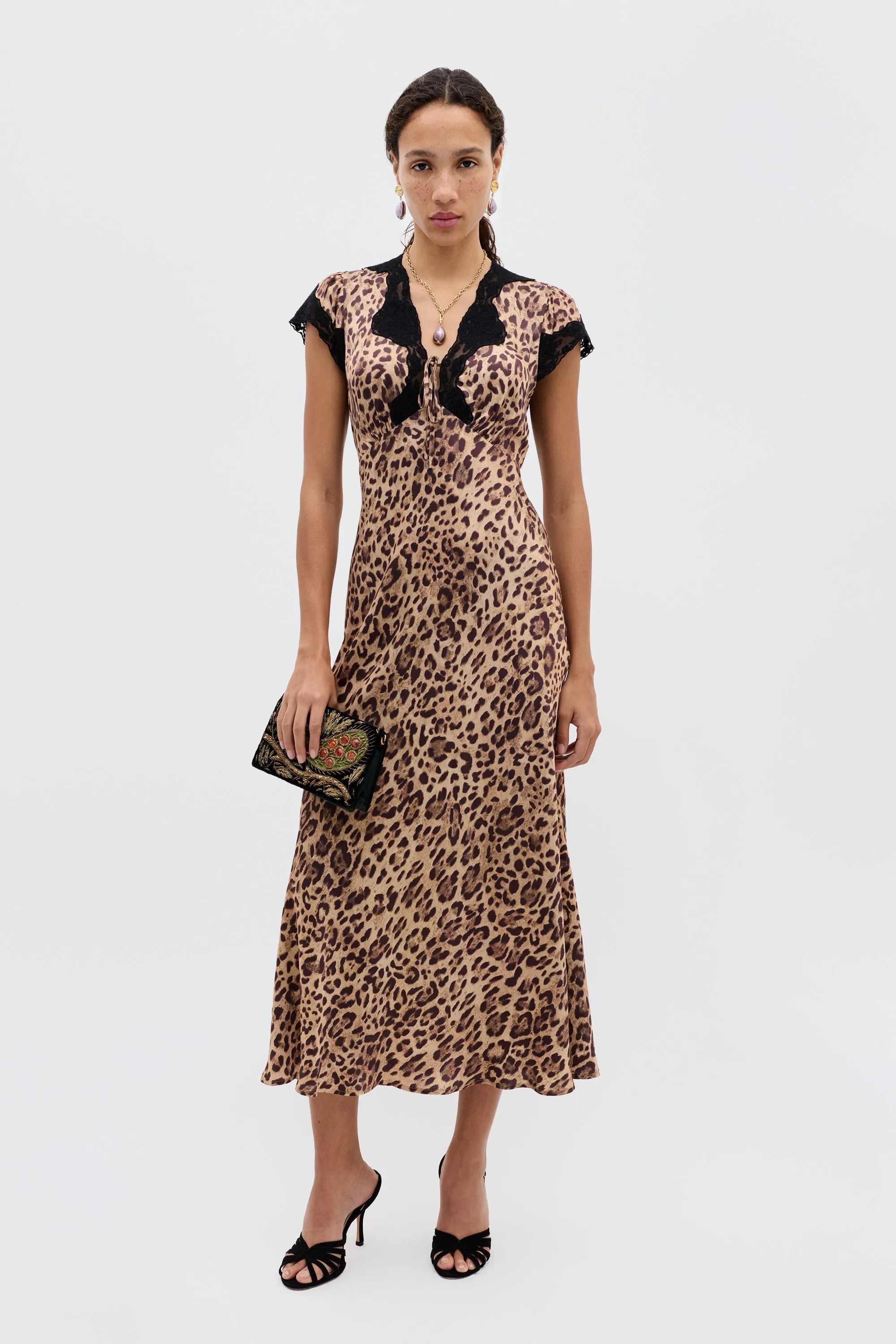 Amari - Mila Leopard Brown sold by RIXO