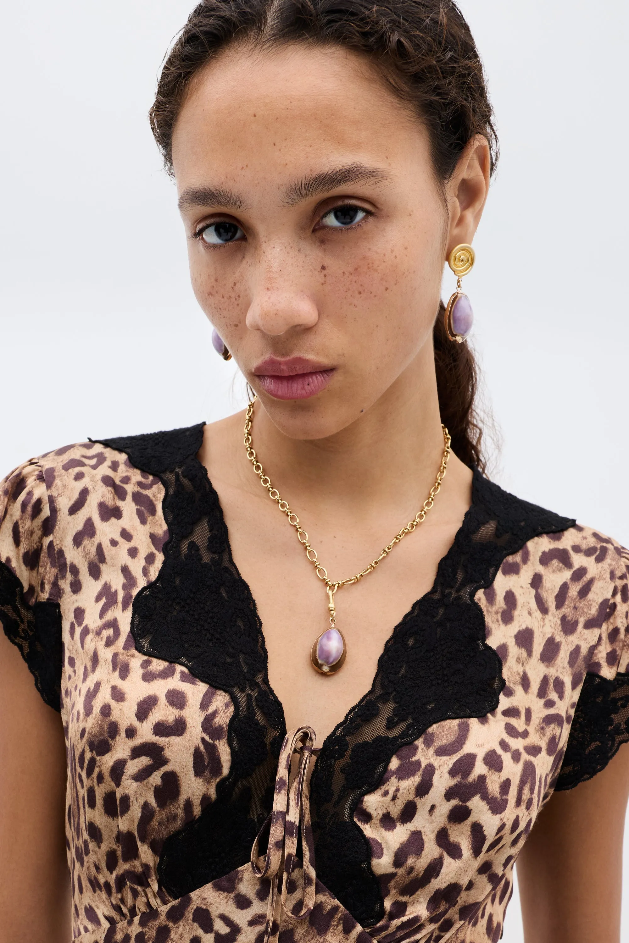 Amari - Mila Leopard Brown sold by RIXO product image thumbnail 4