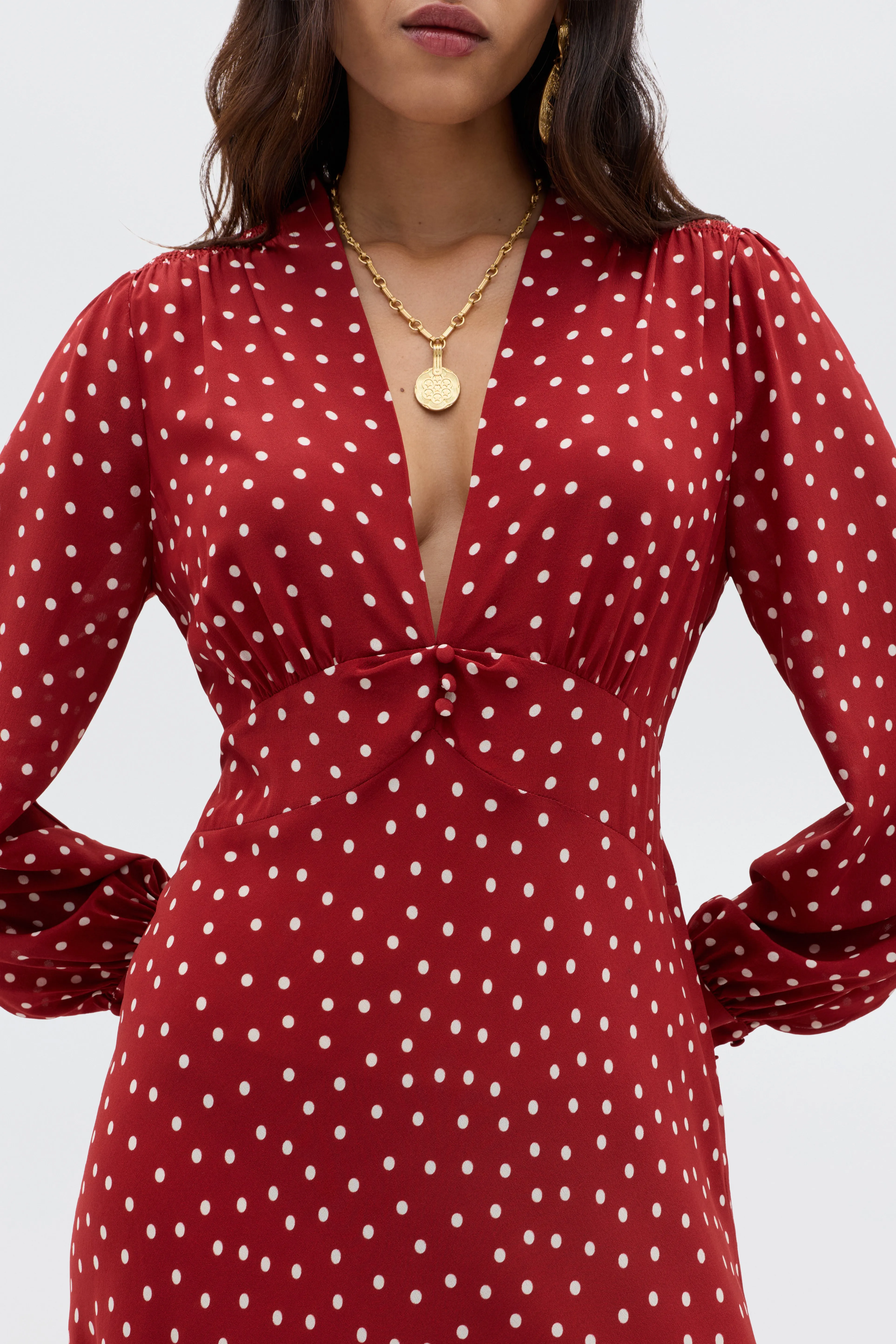 Emory - Layla Dot Red sold by RIXO product image thumbnail 4