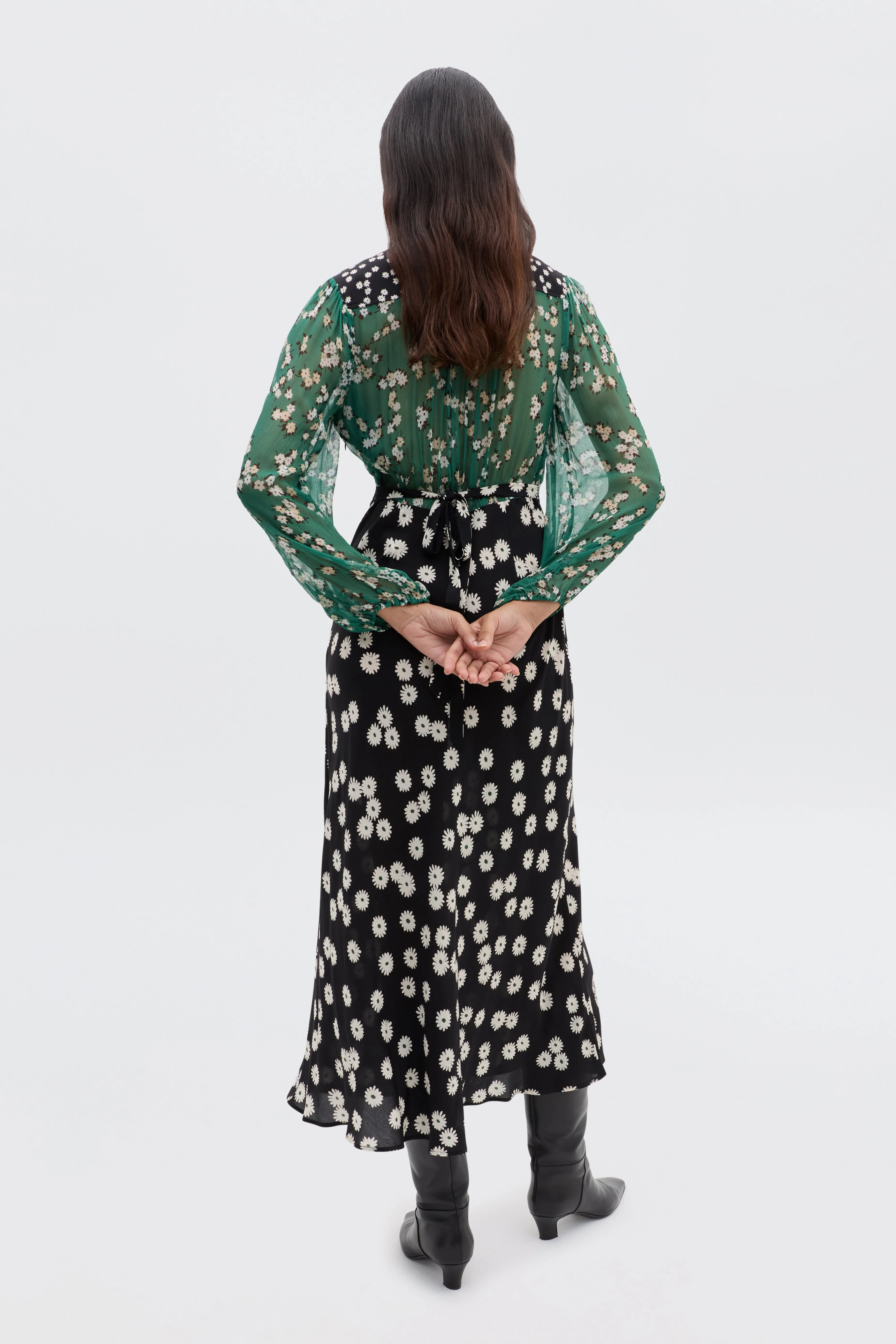 Kaila - City Floral Mix Olive sold by RIXO product image thumbnail 3