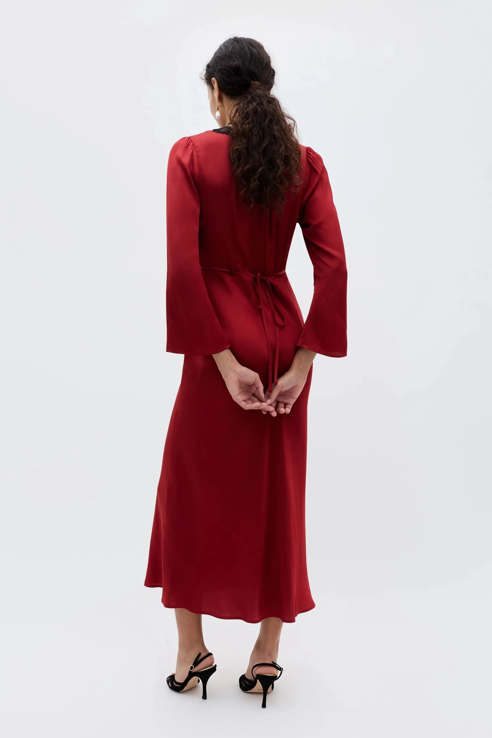 Debra - Burgundy sold by RIXO product image thumbnail 5
