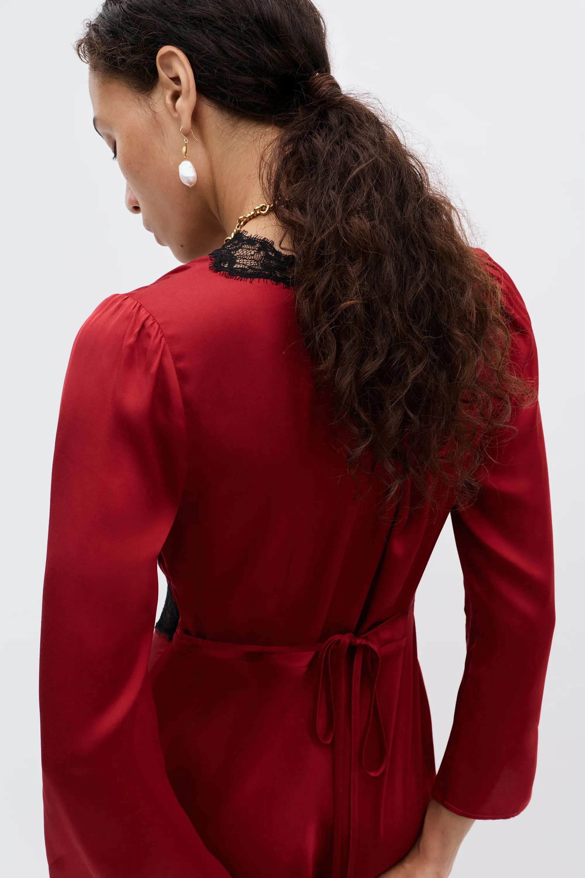 Debra - Burgundy sold by RIXO product image thumbnail 4