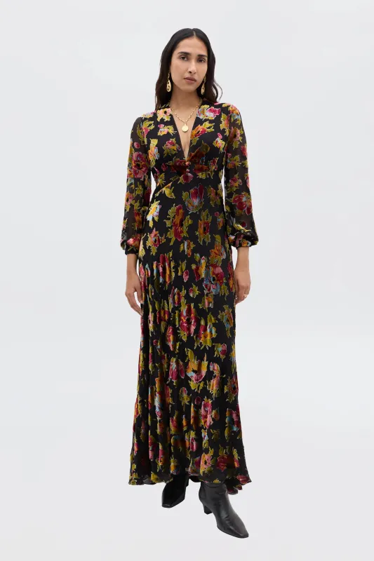 Emory - Countryside Devoré Black sold by RIXO