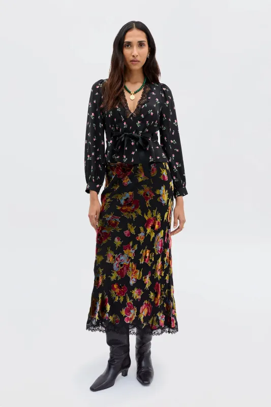 Stassie - Countryside Devoré Black sold by RIXO