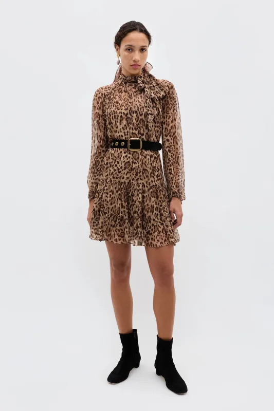 Anaya - Mila Leopard Brown sold by RIXO