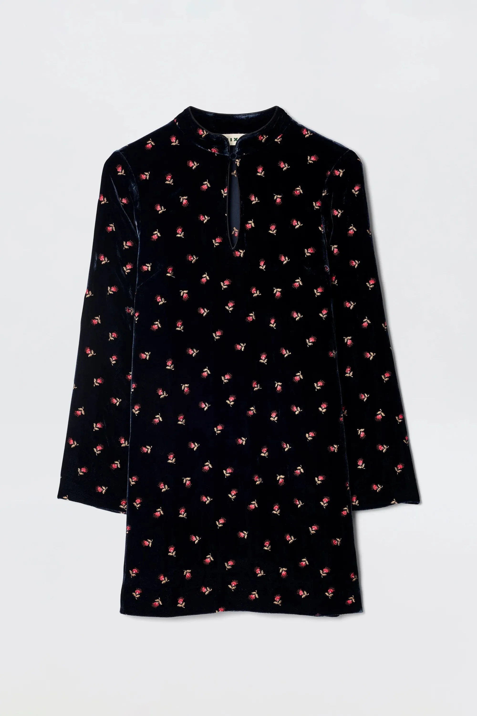 Calla - Dandy Embroidery Deep Navy sold by RIXO product image thumbnail 2
