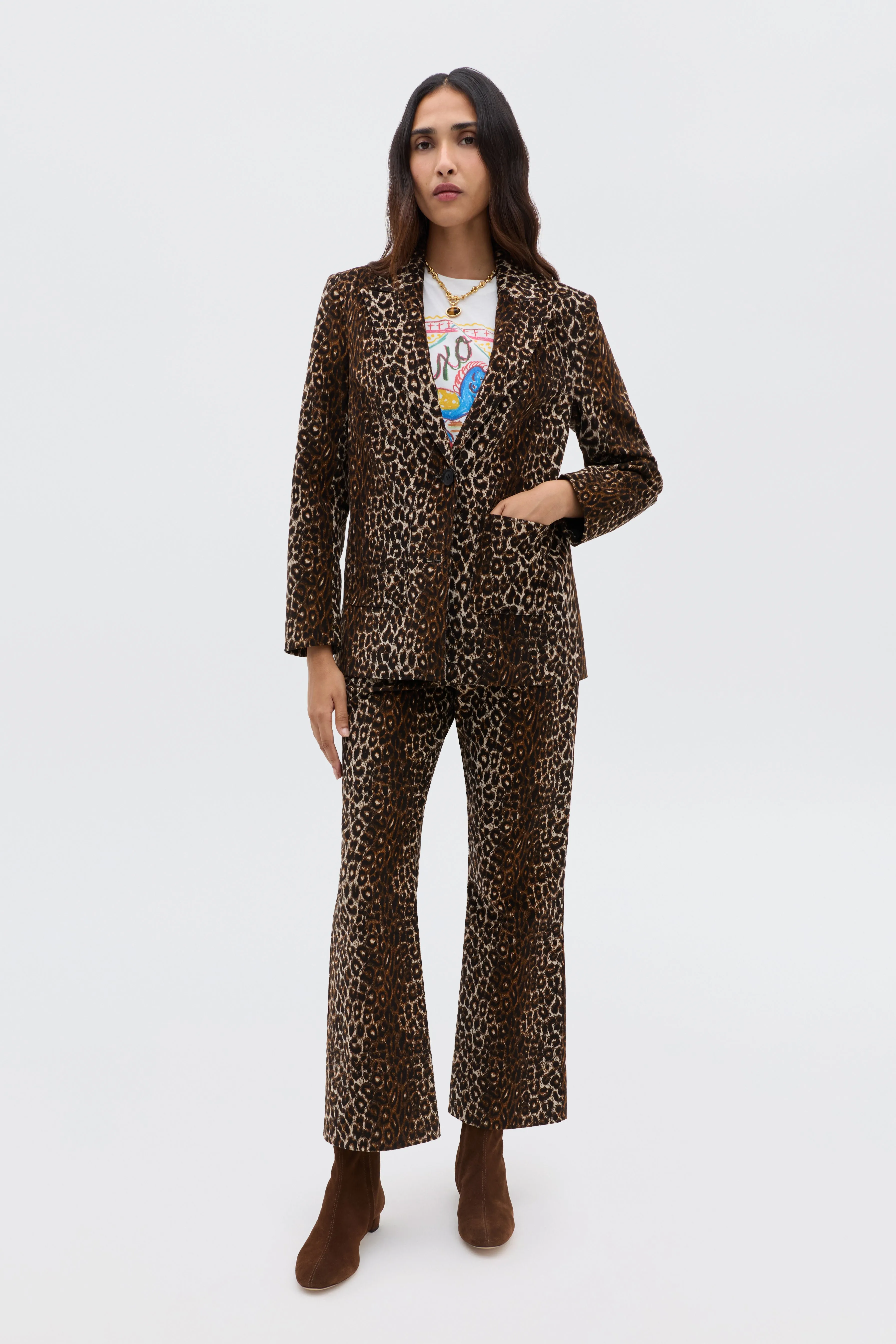 Olwen - Lyra Leopard Black sold by RIXO product image thumbnail 5