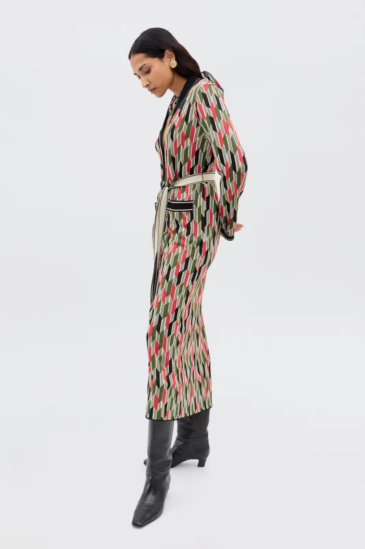 Apollo - Chevron Yarn Dyed Cream sold by RIXO