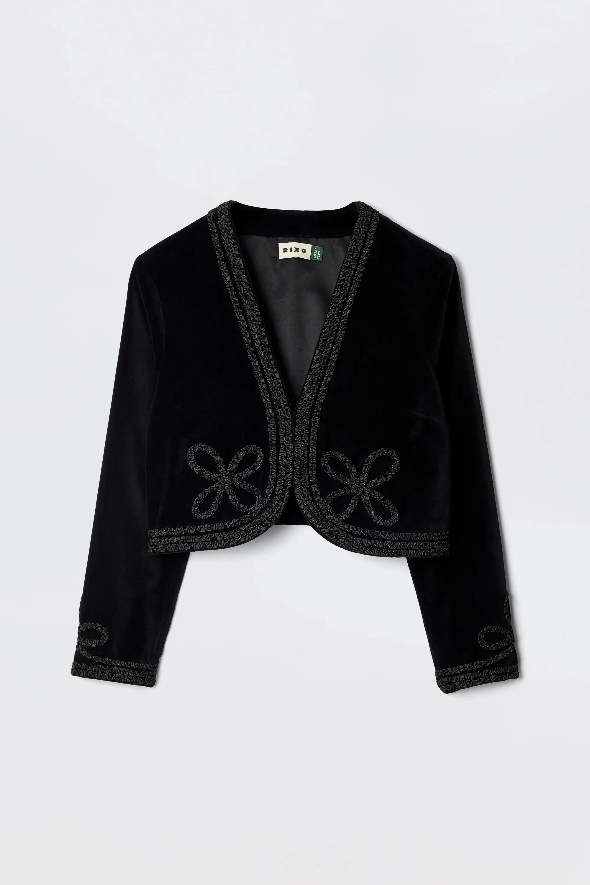 Kesia - Clover Appliqué Black sold by RIXO product image thumbnail 2