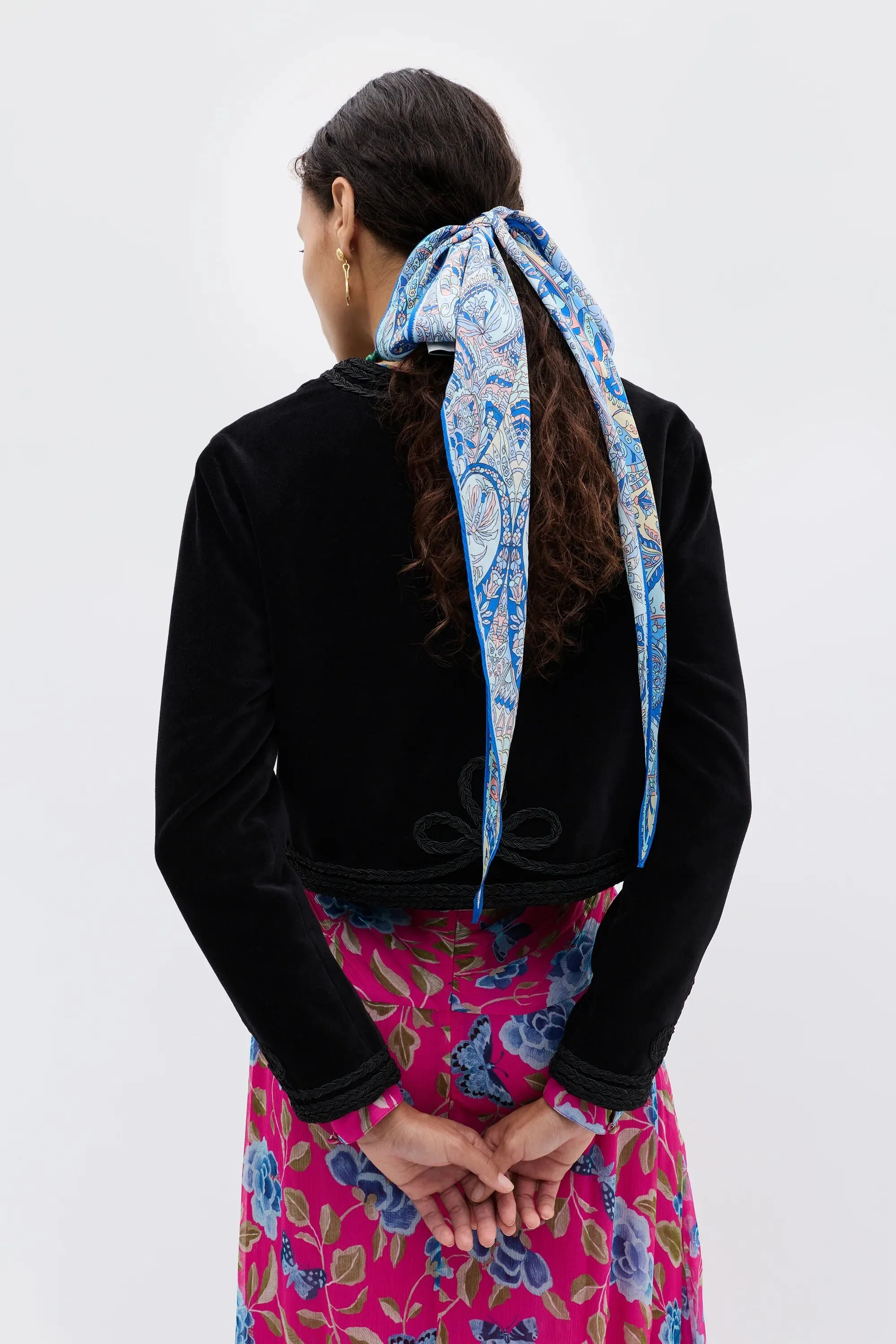 Kesia - Clover Appliqué Black sold by RIXO product image thumbnail 5