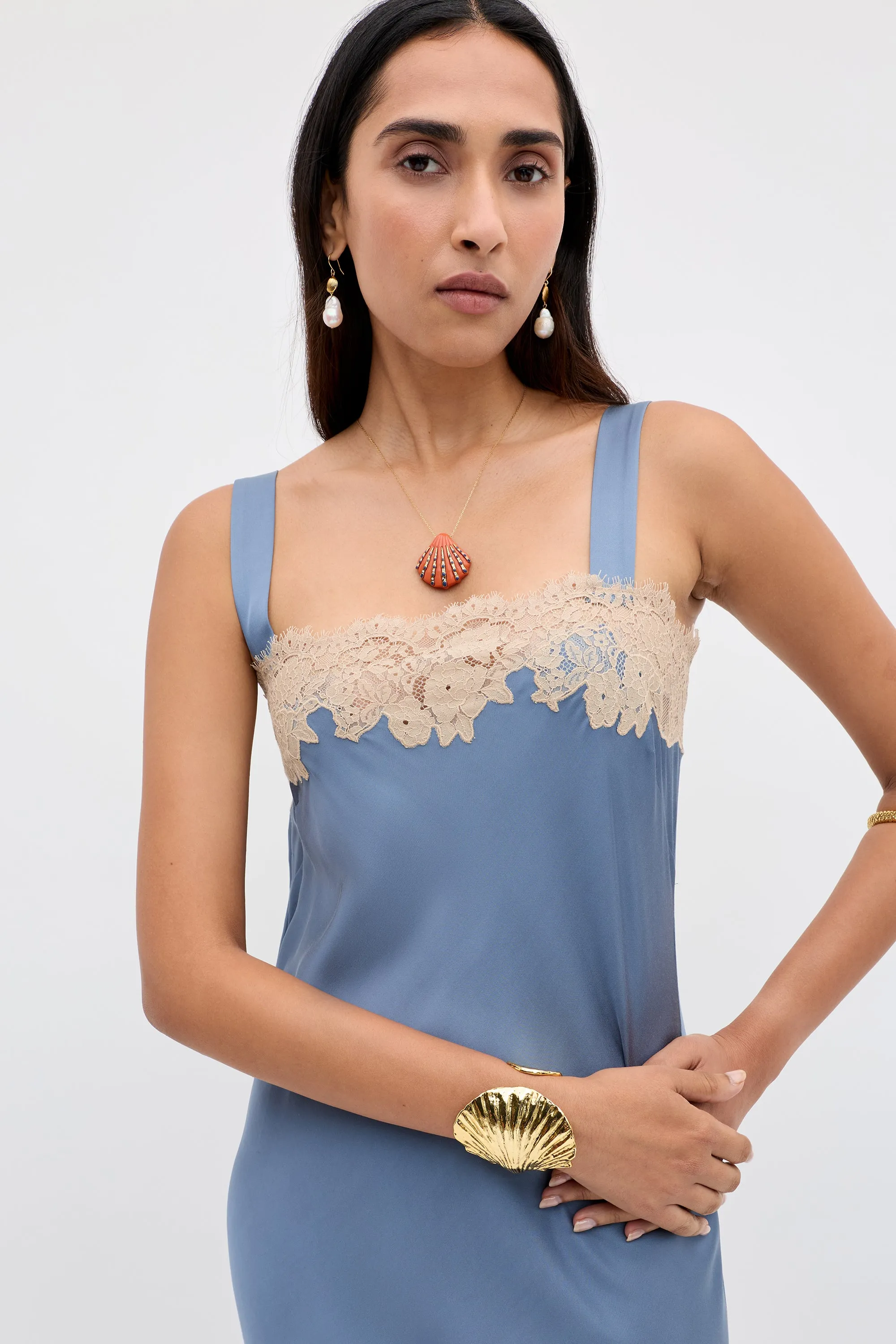 Rosamarie - Stone Blue sold by RIXO product image thumbnail 4