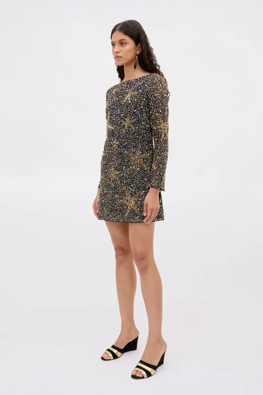 Ilse  -  Starfish Embellishment Navy sold by RIXO