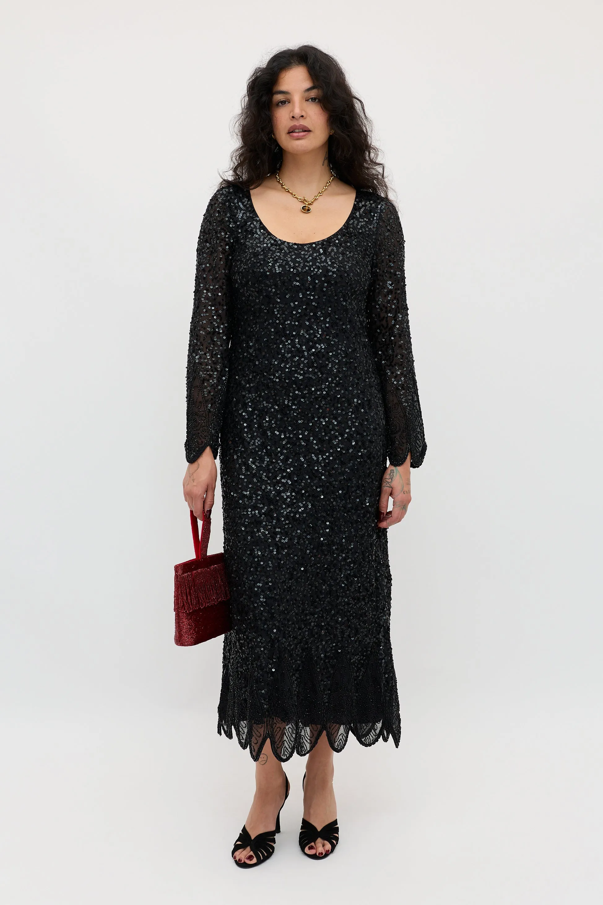 Noraya - Florence Embellishment Antique Black sold by RIXO