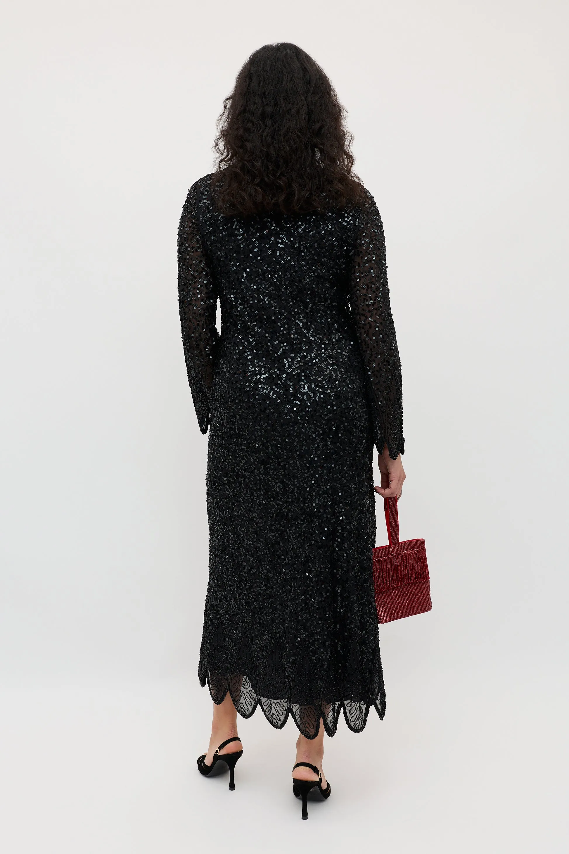 Noraya - Florence Embellishment Antique Black sold by RIXO product image thumbnail 3