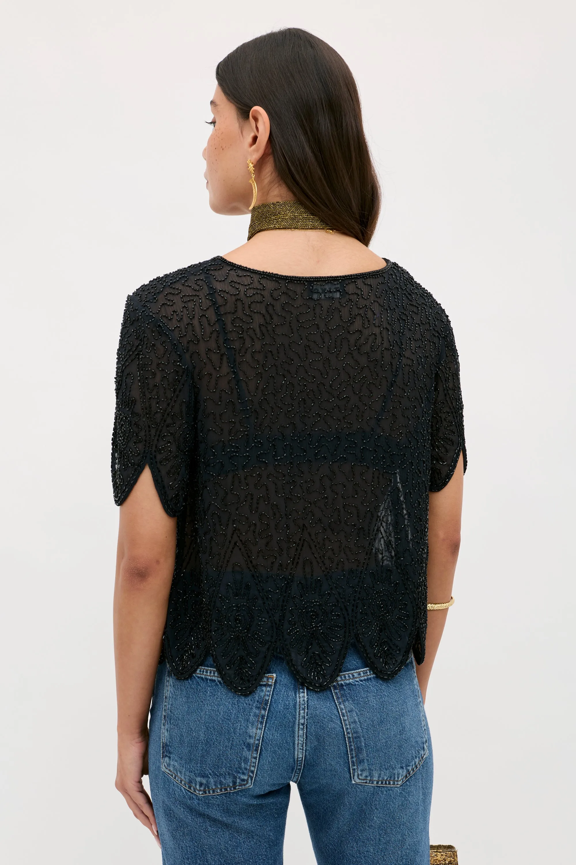 Ainsleigh - Florence Embellishment Antique Black sold by RIXO product image thumbnail 3