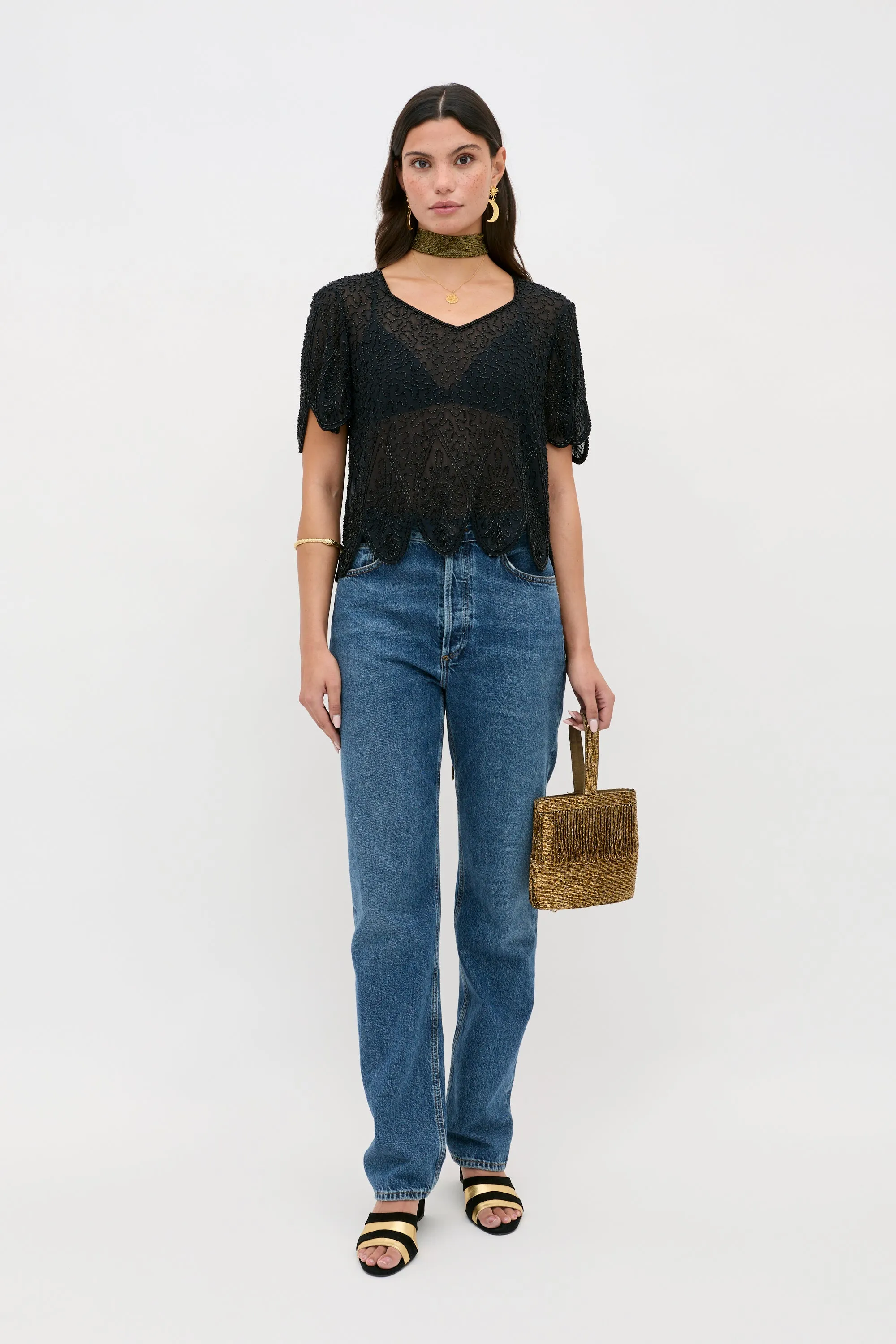 Ainsleigh - Florence Embellishment Antique Black sold by RIXO product image thumbnail 2