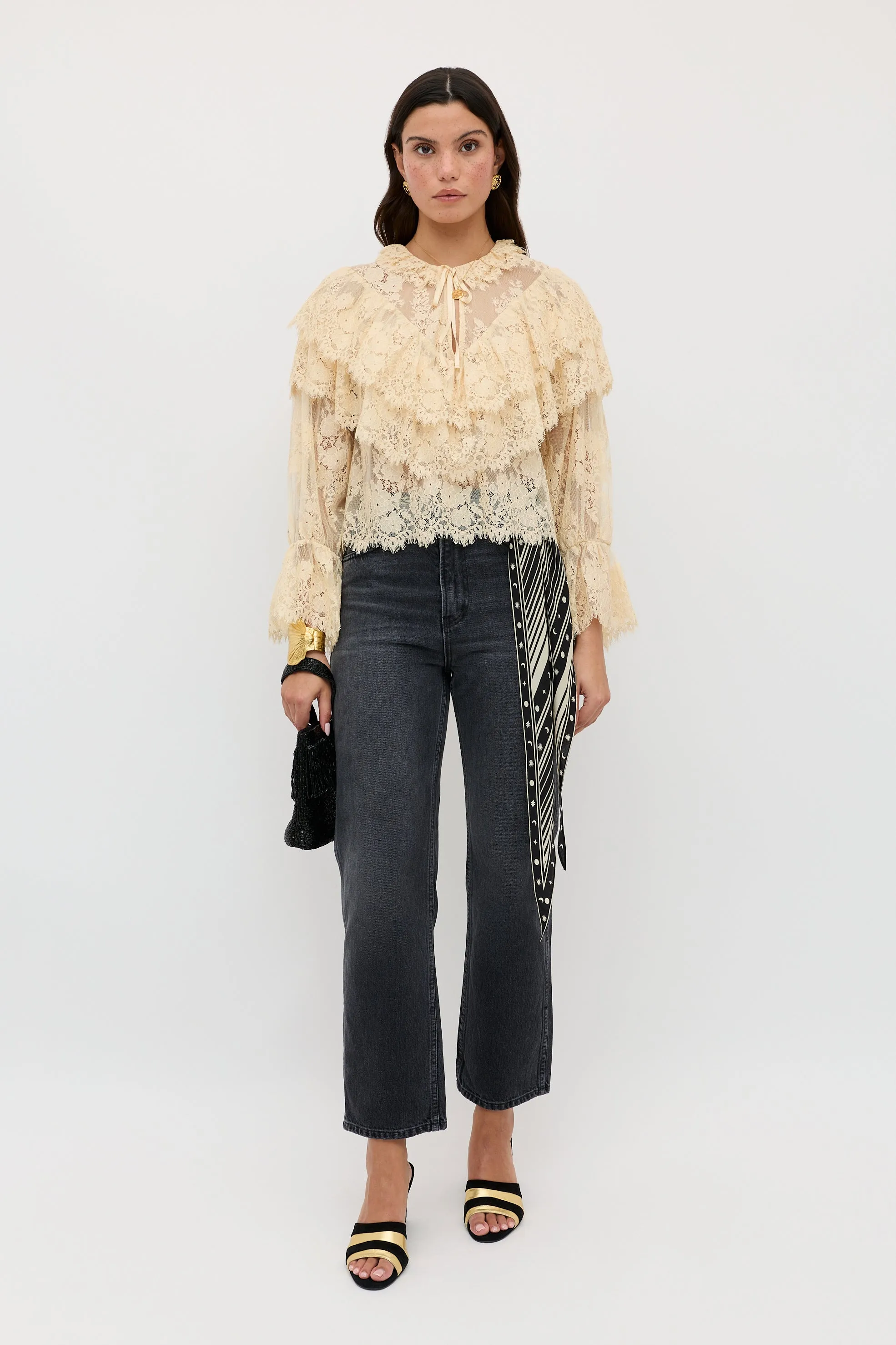 Faryn - Vintage Cream sold by RIXO product image thumbnail 3