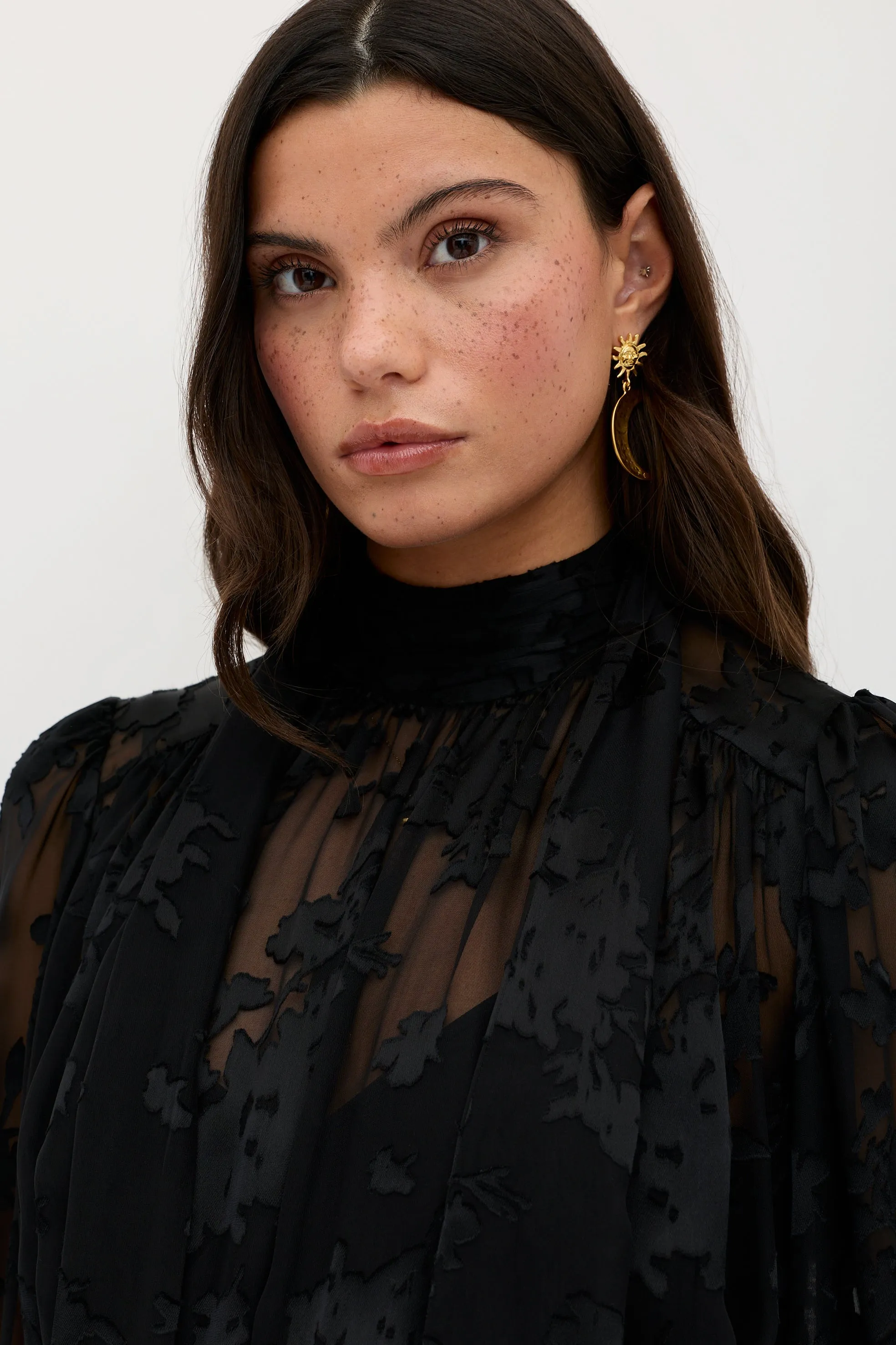 Anaya - Bouquet Devoré Black sold by RIXO product image thumbnail 4