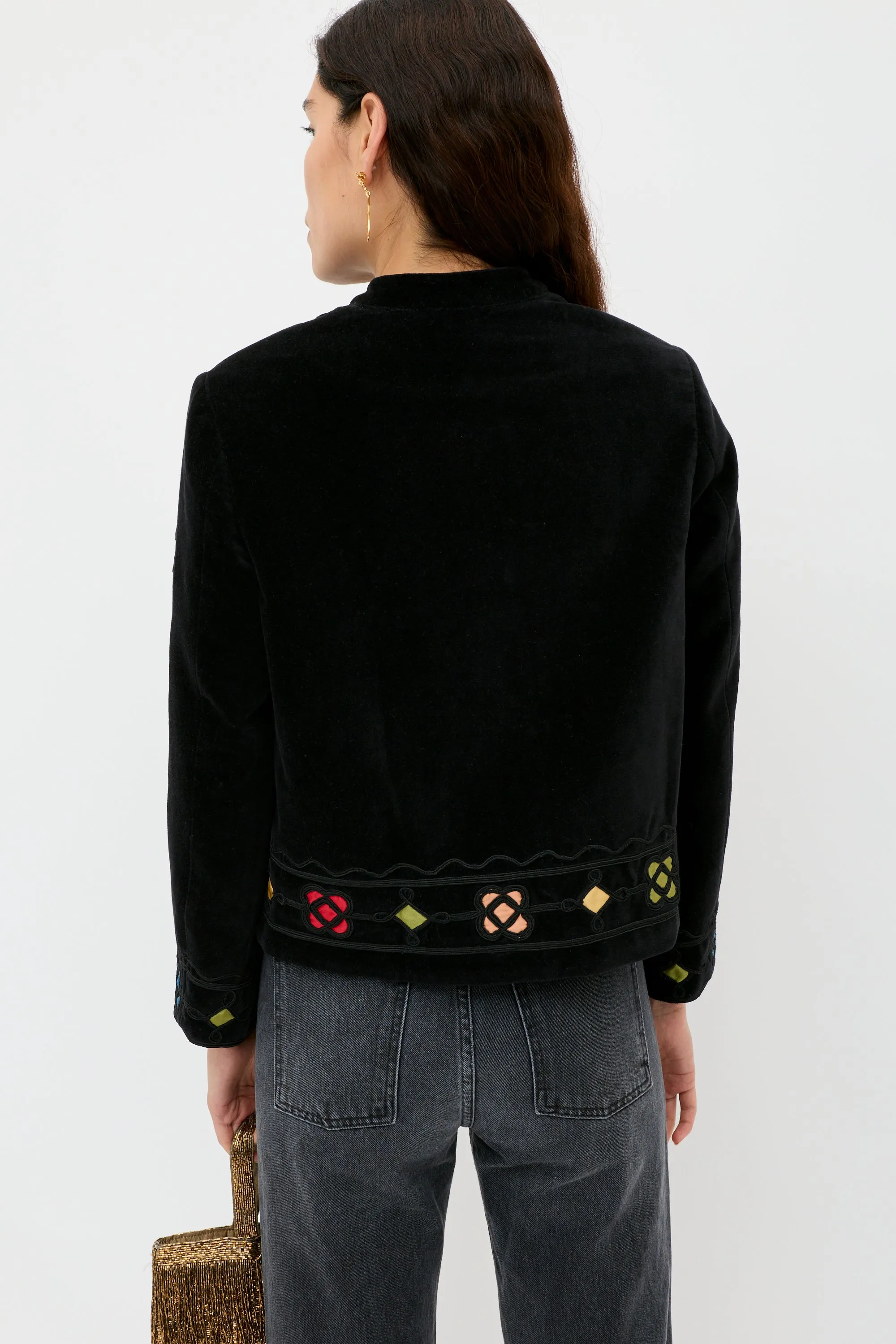 Viktoria - Serino Applique Black sold by RIXO product image thumbnail 5