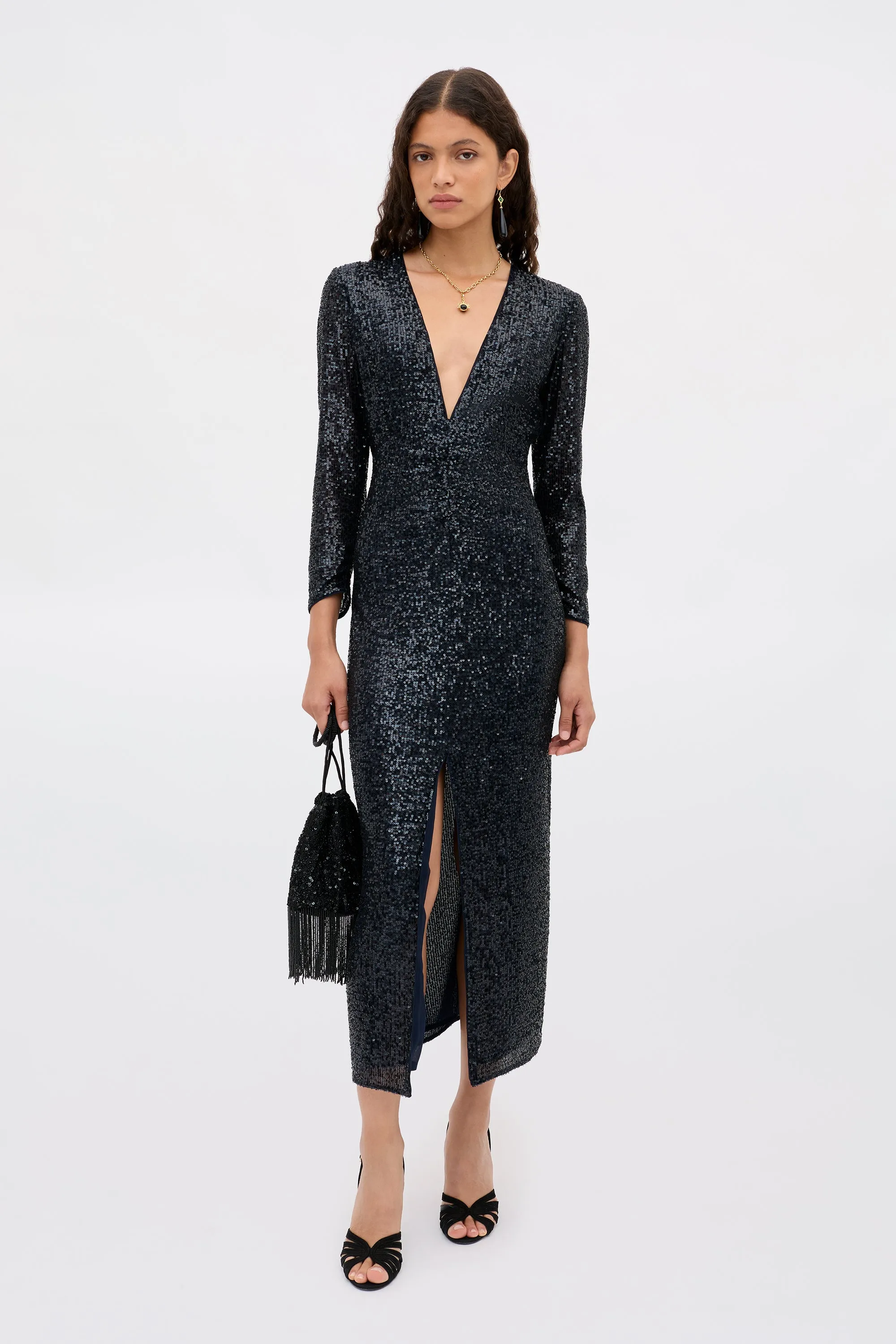 Lorenzo - Embellishment Navy sold by RIXO