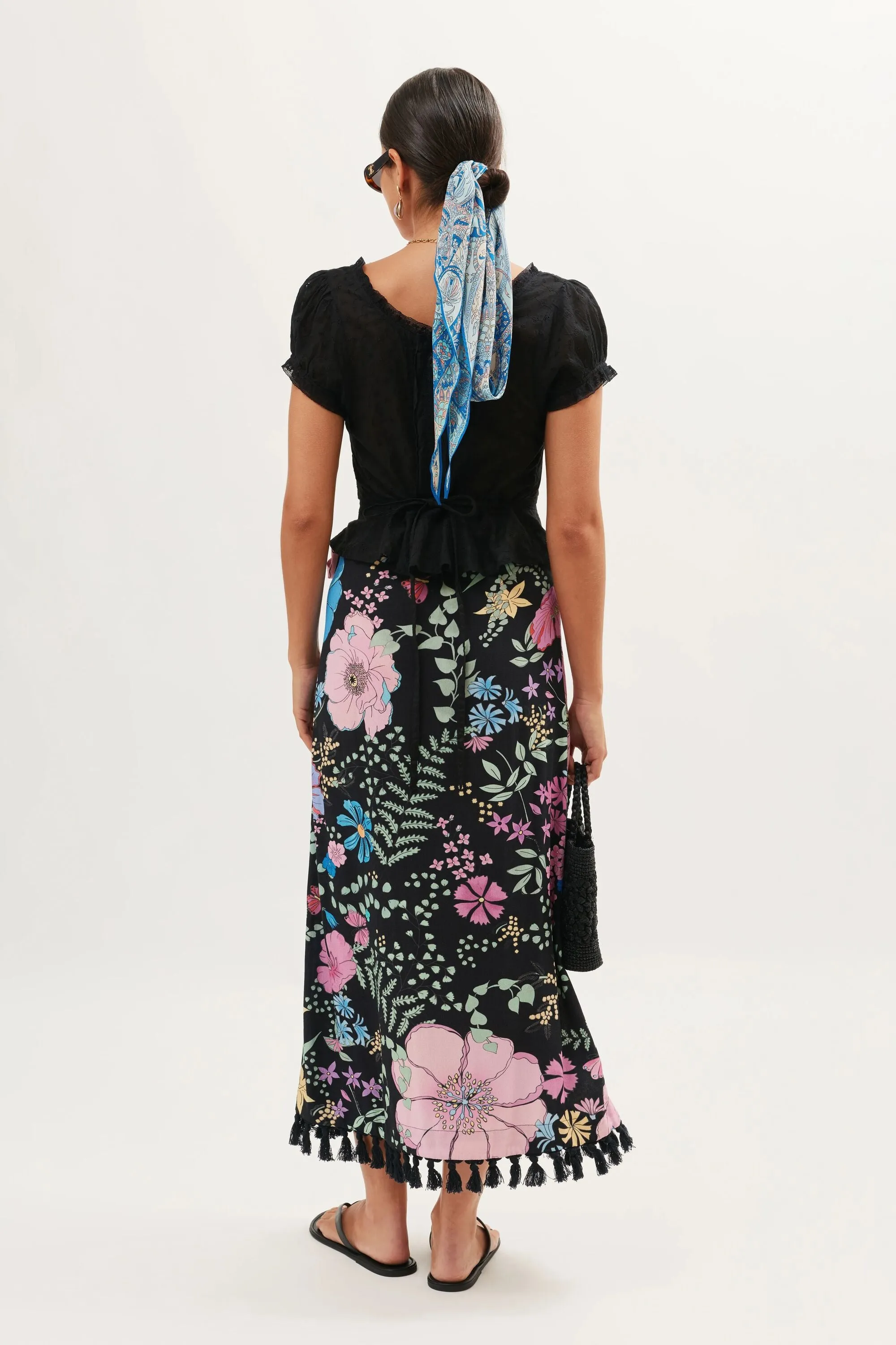Parisa - Bhatia Floral Black sold by RIXO product image thumbnail 3