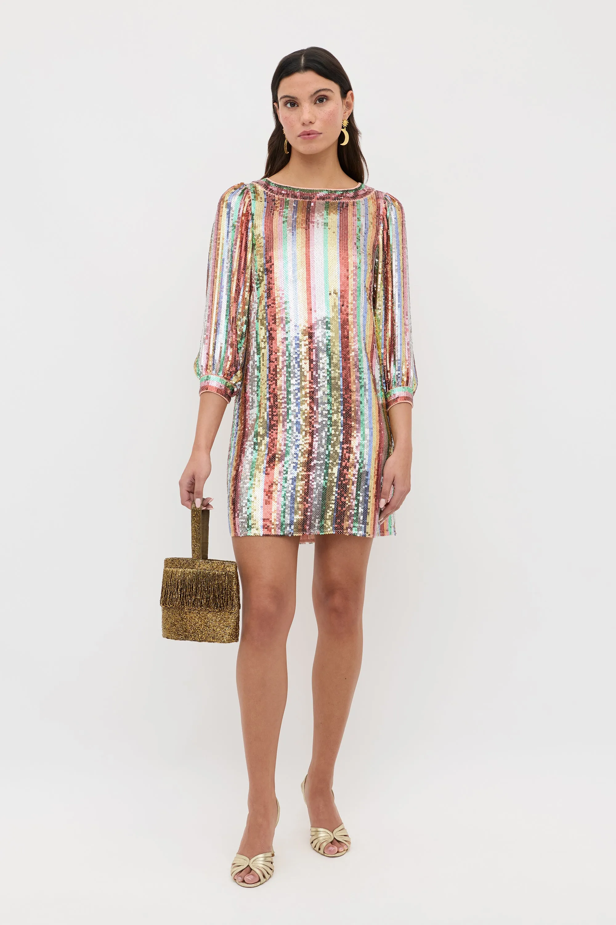 Laurie - Dixie Stripe Embellishment Multi sold by RIXO product image thumbnail 2