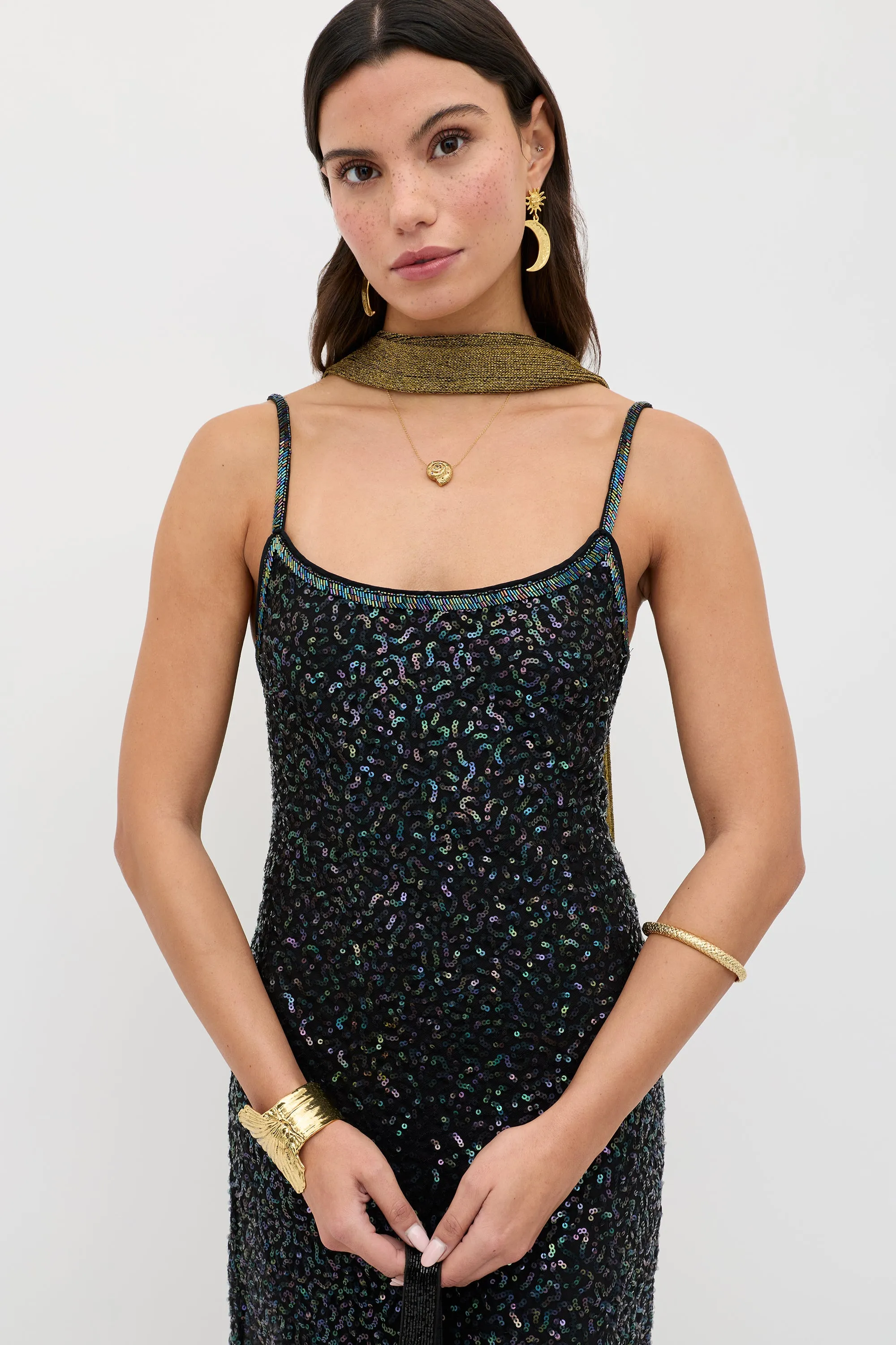 Holly - Squiggle Embellishment Black sold by RIXO product image thumbnail 3