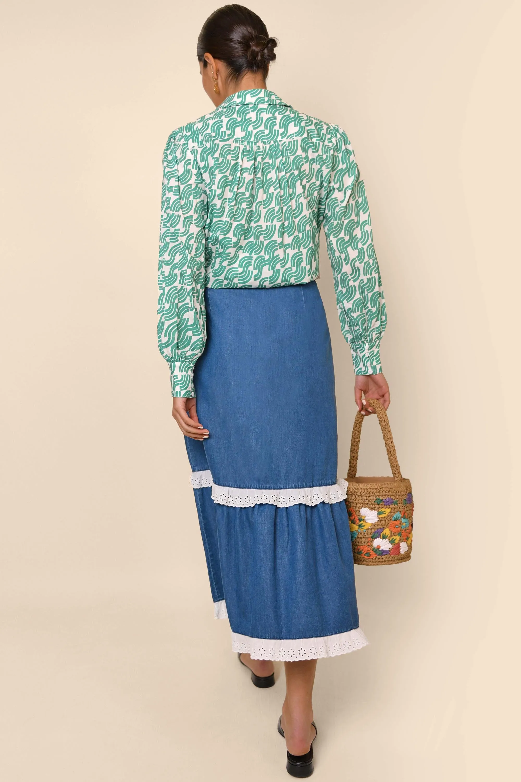 Elina - Indigo sold by RIXO product image thumbnail 3