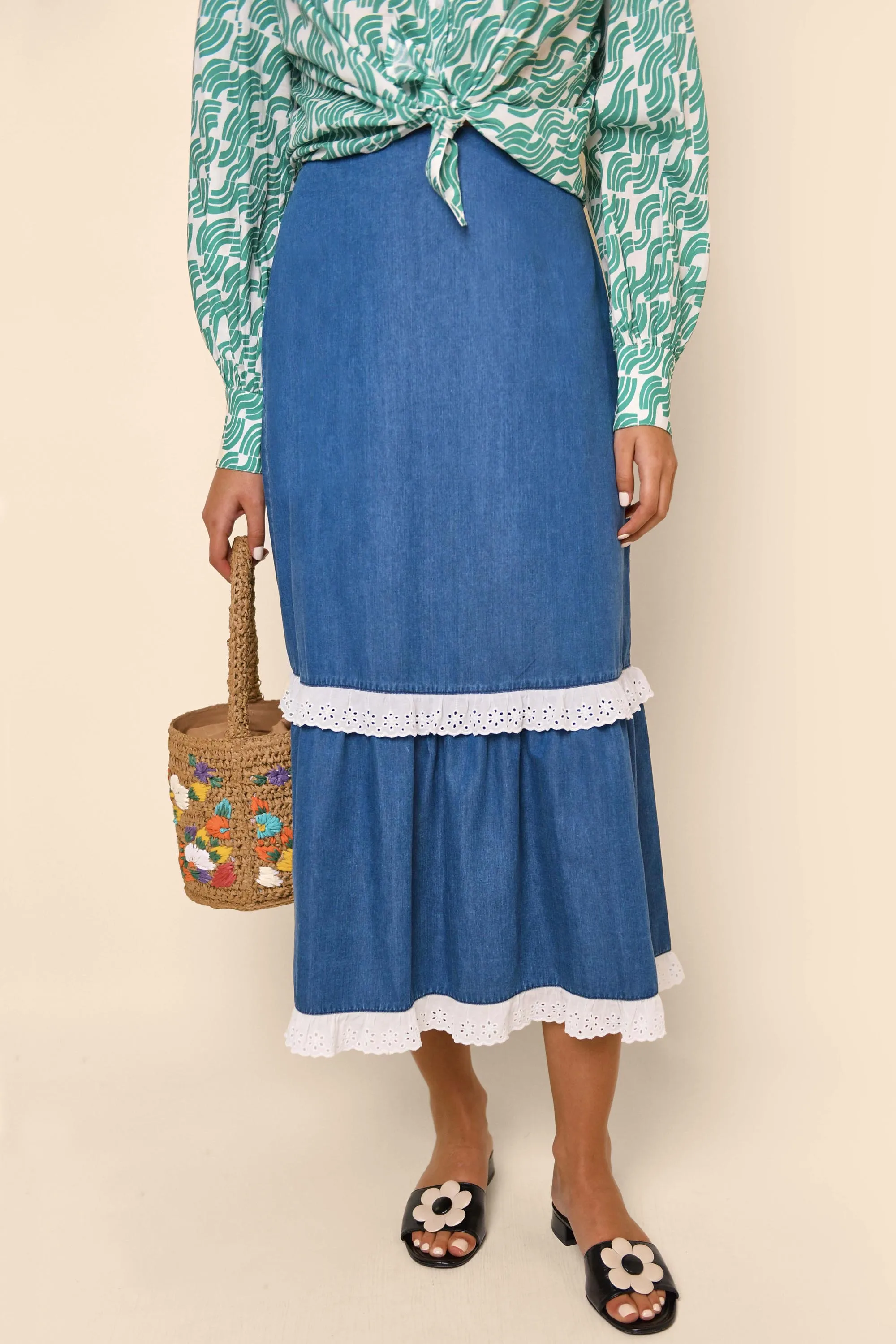 Elina - Indigo sold by RIXO product image thumbnail 2