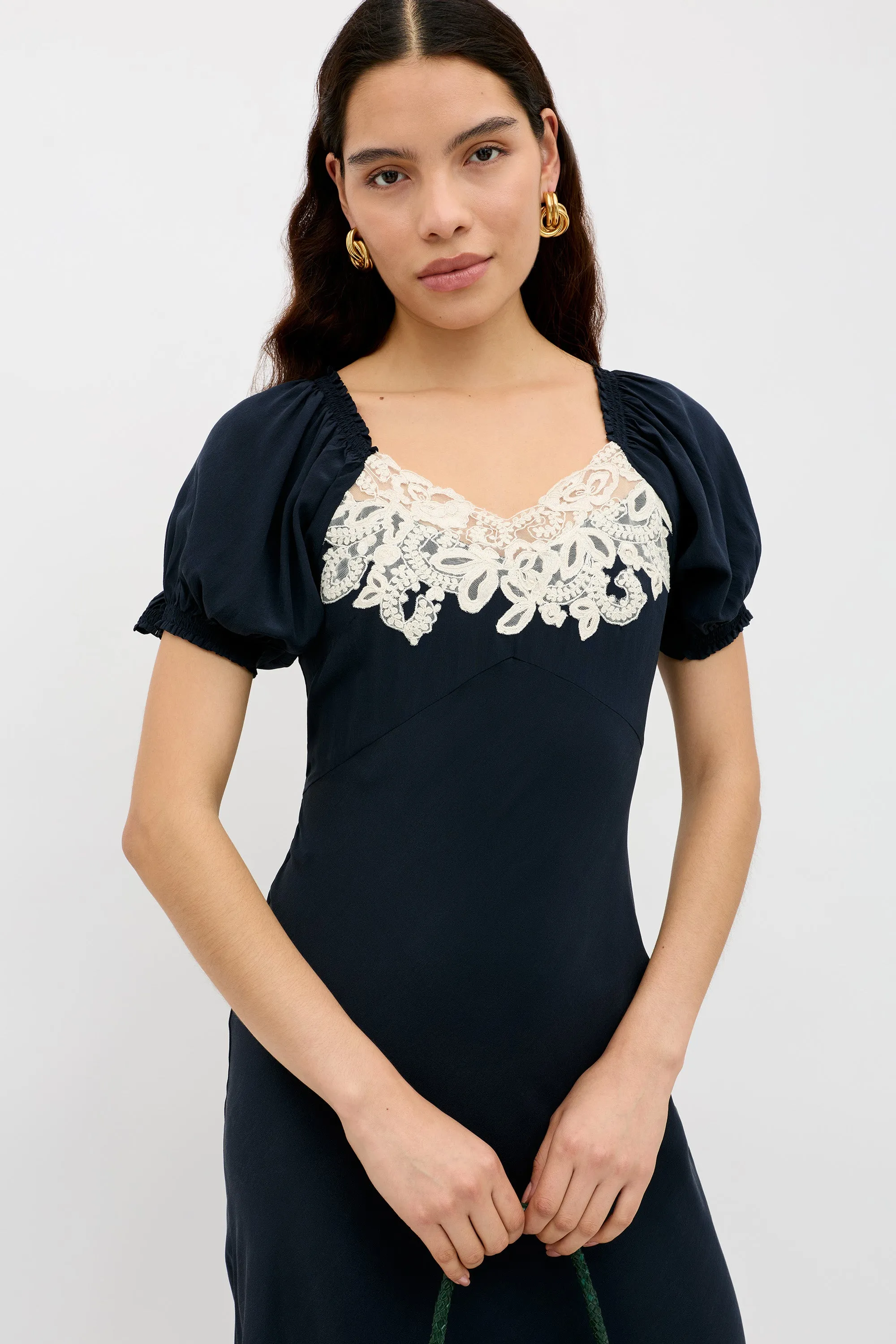 Ilaria - Deep Navy sold by RIXO product image thumbnail 4