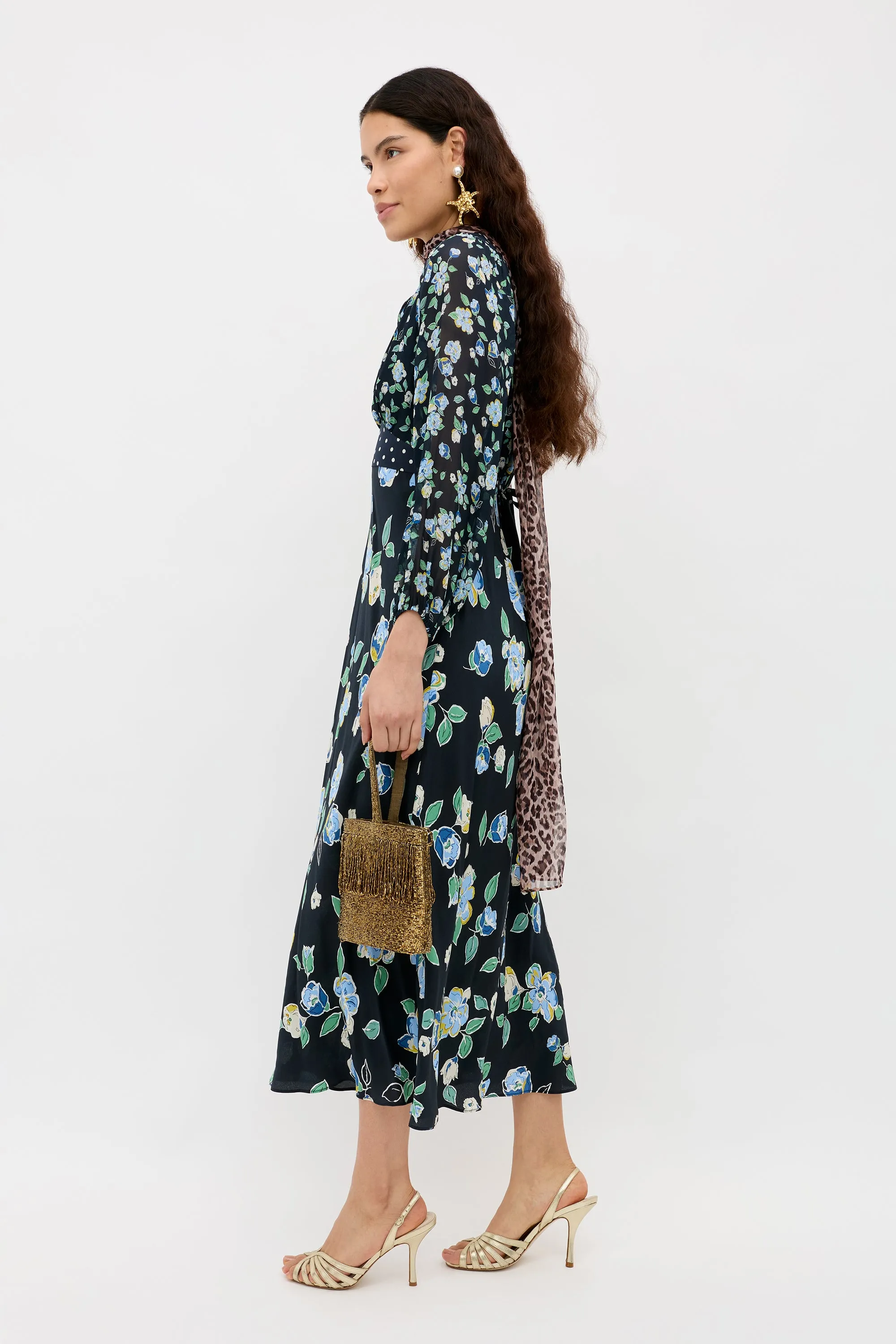 Kaila - Layla Mix Navy sold by RIXO product image thumbnail 2