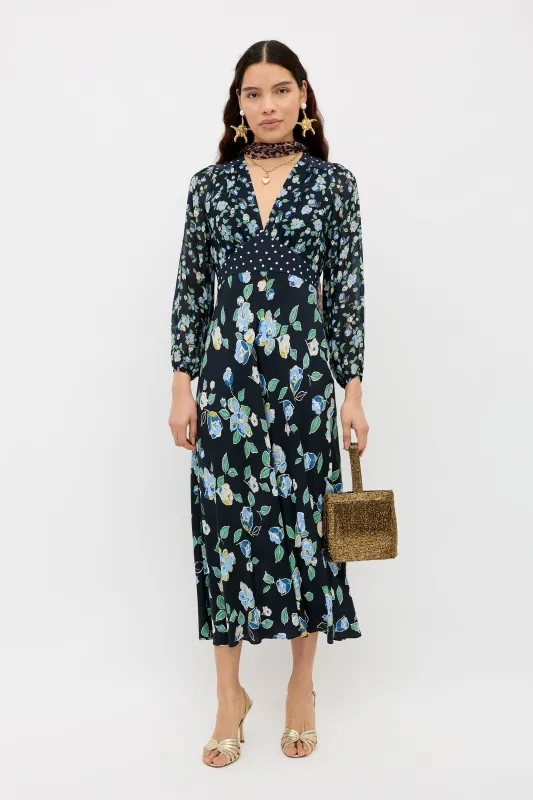 Kaila -  Layla Mix Navy sold by RIXO