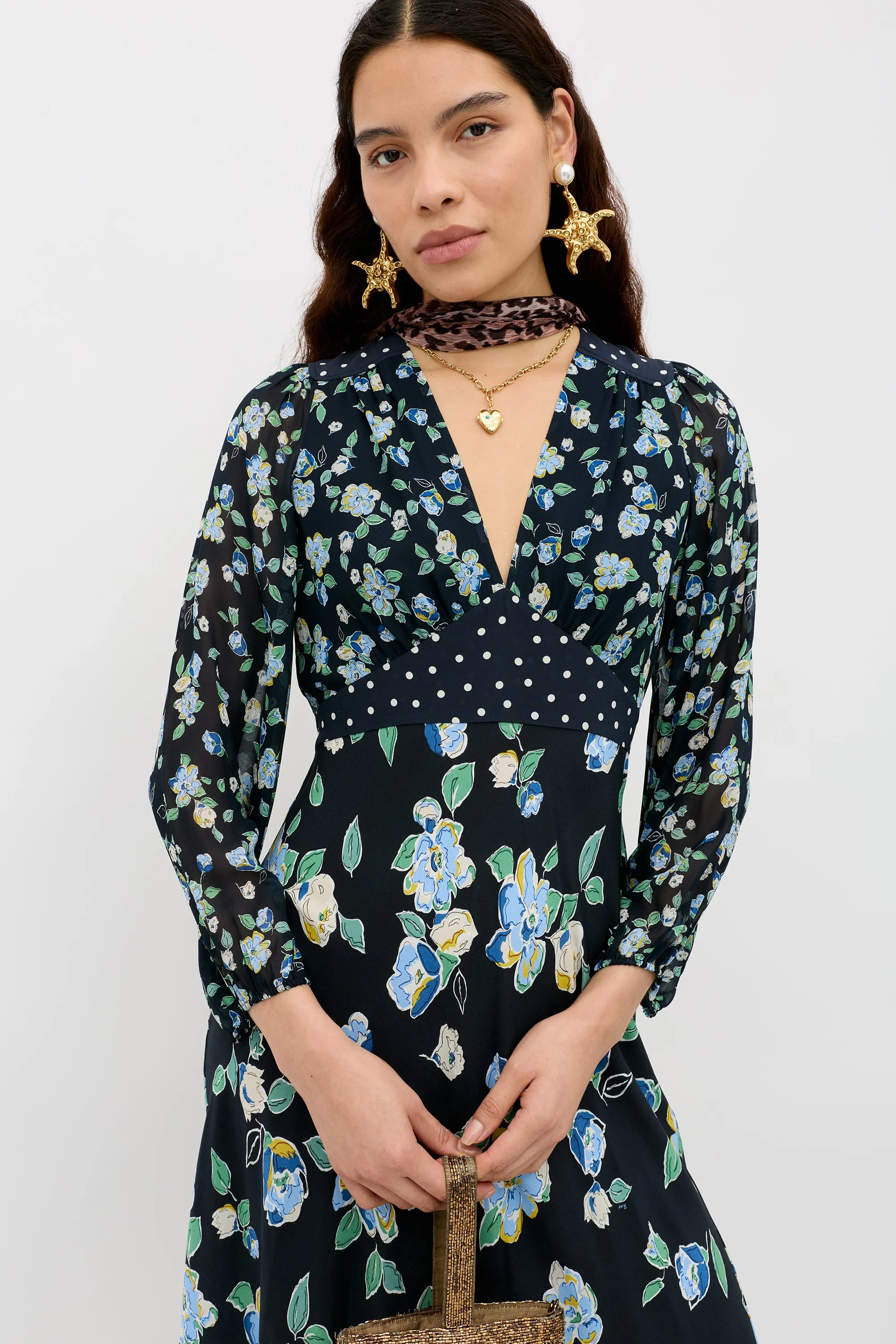 Kaila - Layla Mix Navy sold by RIXO product image thumbnail 5