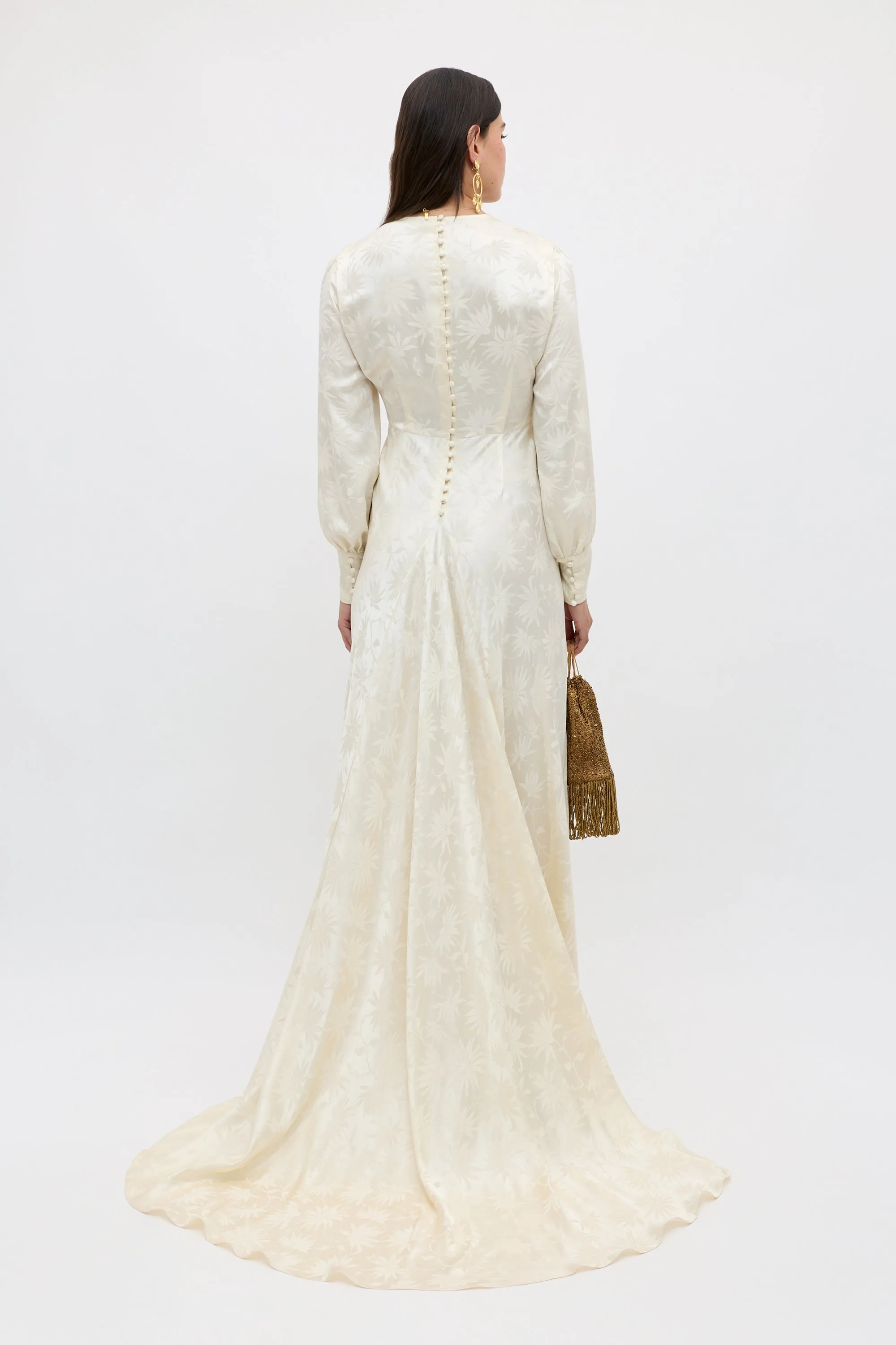 Clementine - Daisy Jacquard Champagne sold by RIXO product image thumbnail 3