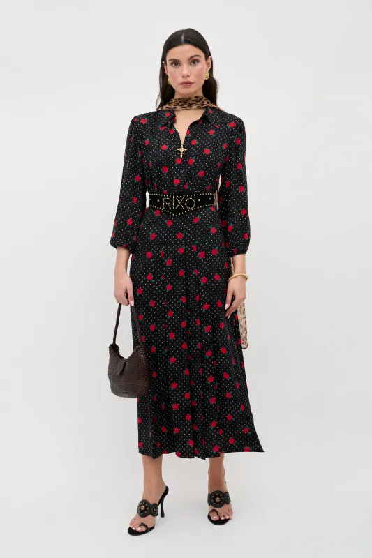 Izzy - Rose Spot Black sold by RIXO