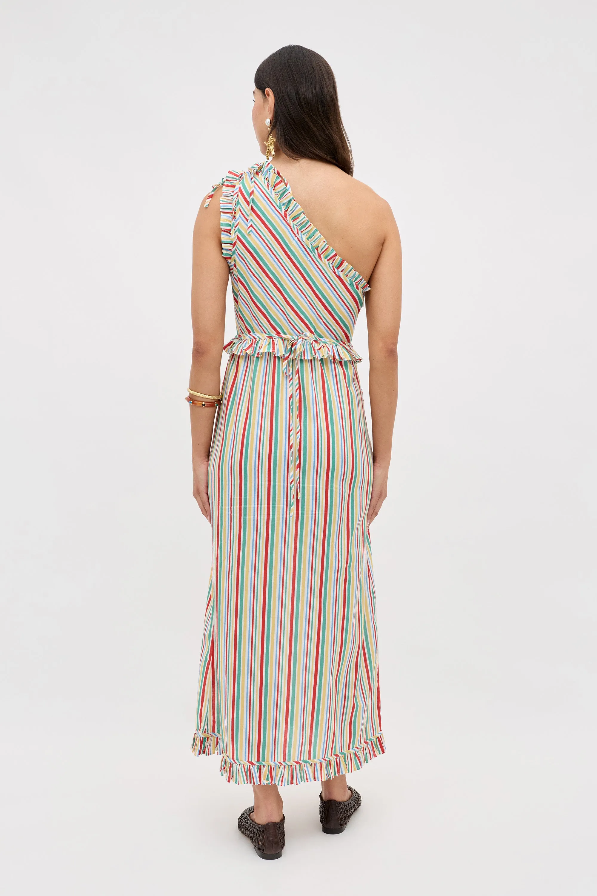 Arabelle - Maxime Stripe Ivory sold by RIXO product image thumbnail 5