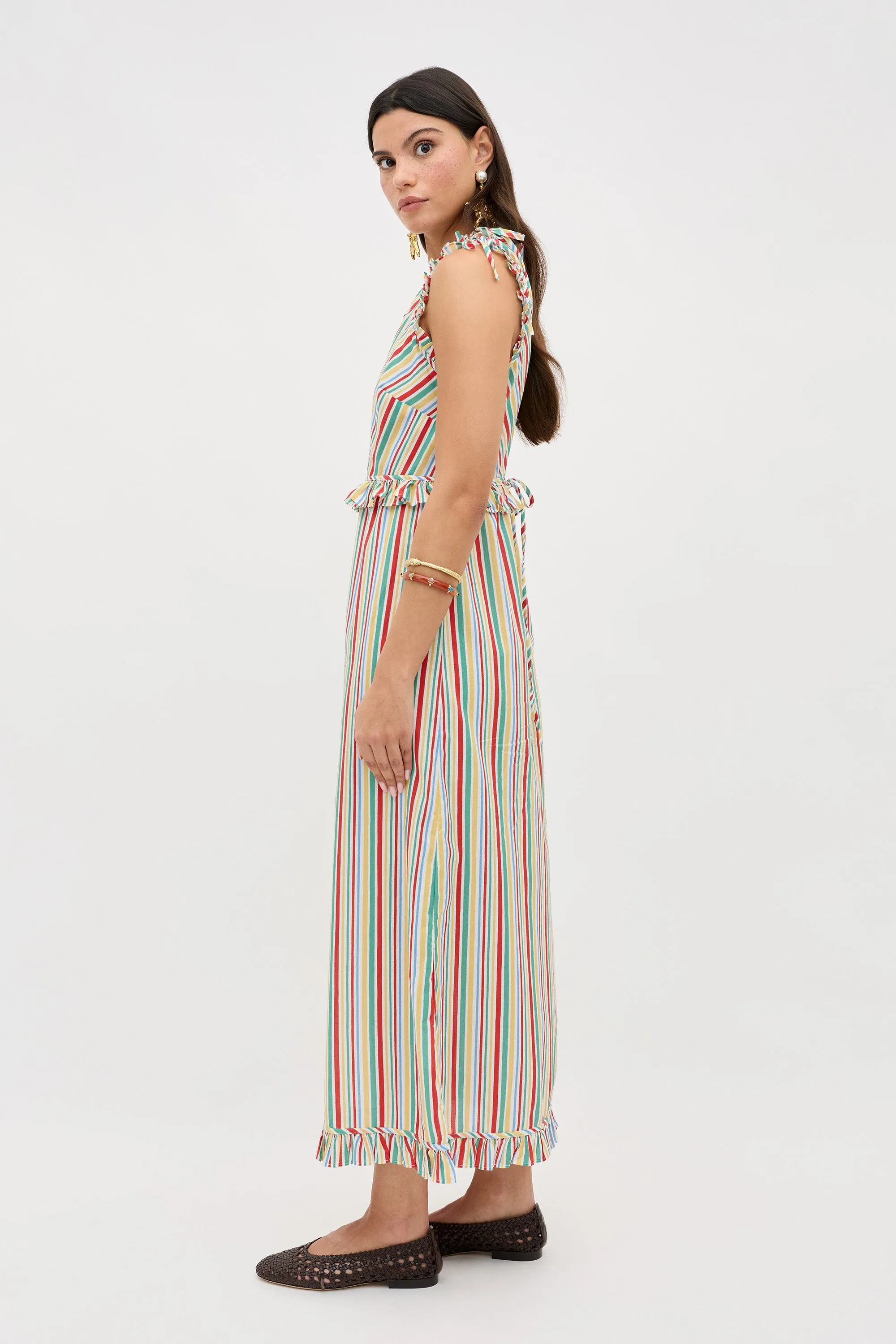 Arabelle - Maxime Stripe Ivory sold by RIXO product image thumbnail 2