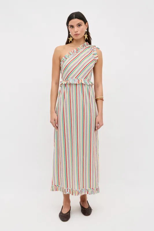 Arabelle - Maxime Stripe Ivory sold by RIXO