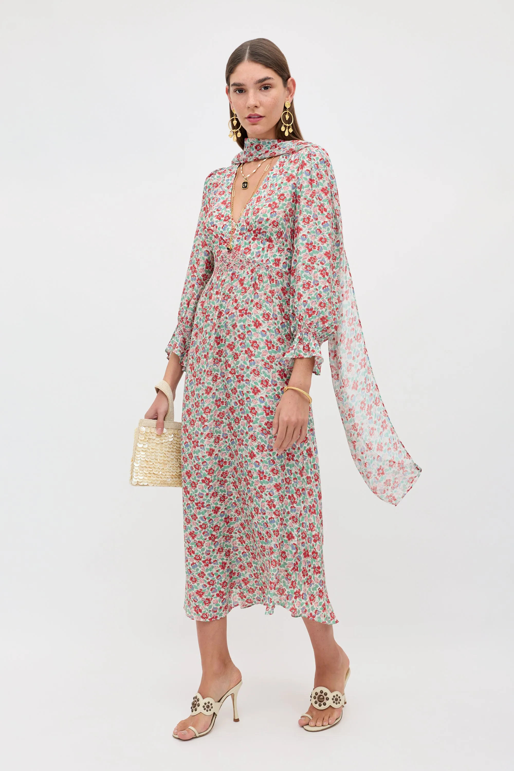 Mireta - Jeannie Bloom Ivory sold by RIXO product image thumbnail 3