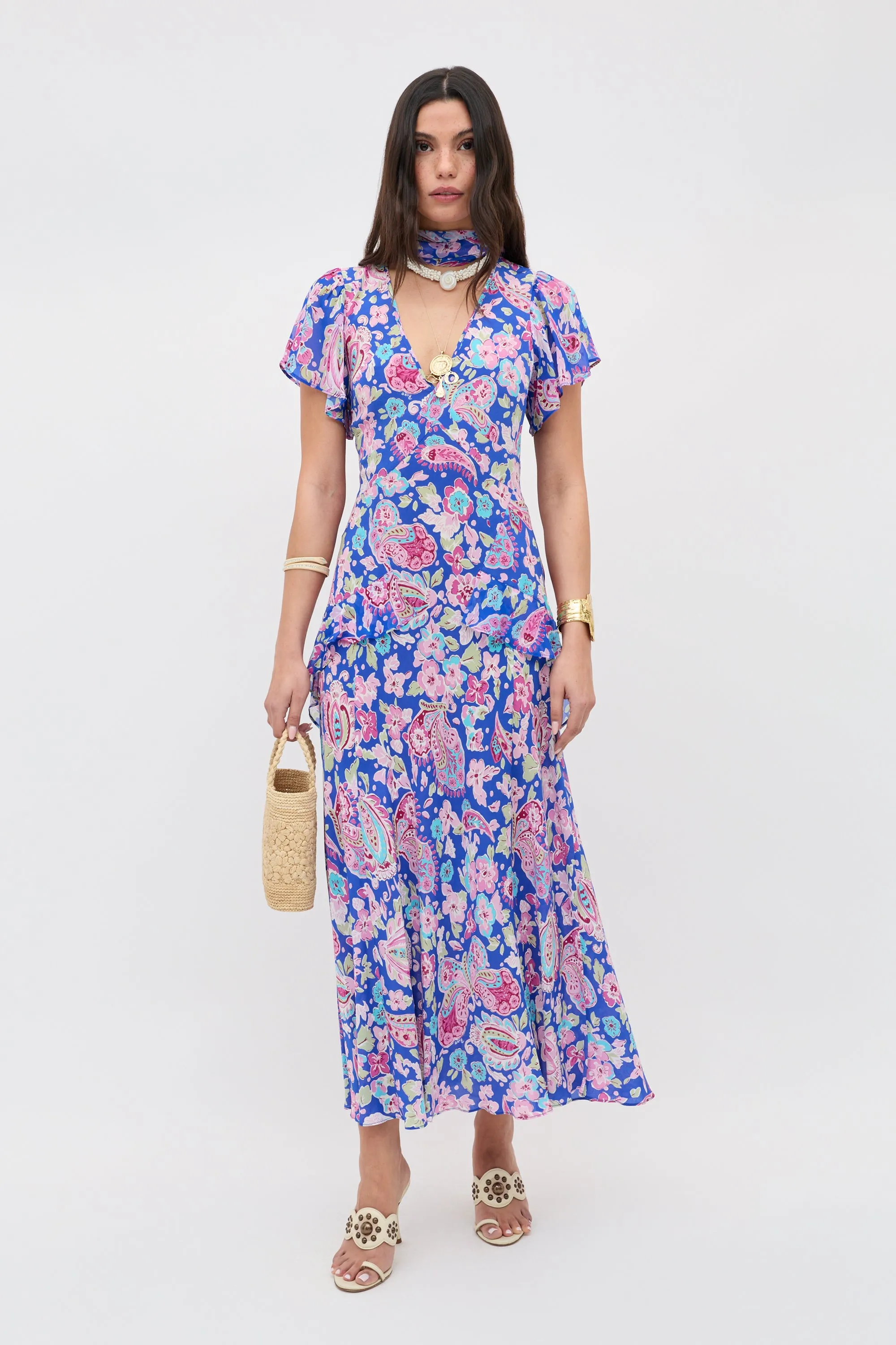 Evie - Cara Floral Blue sold by RIXO