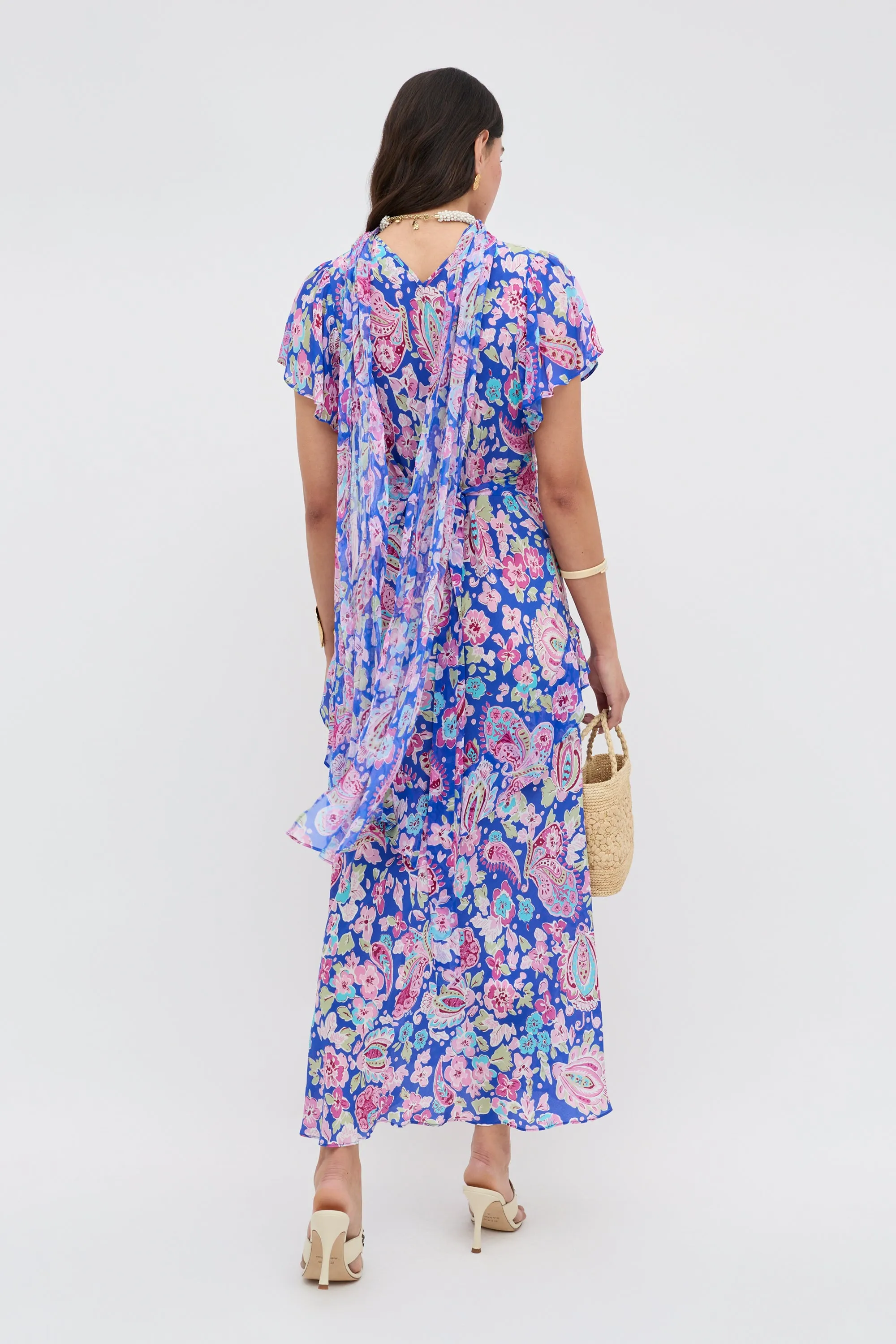 Evie - Cara Floral Blue sold by RIXO product image thumbnail 5