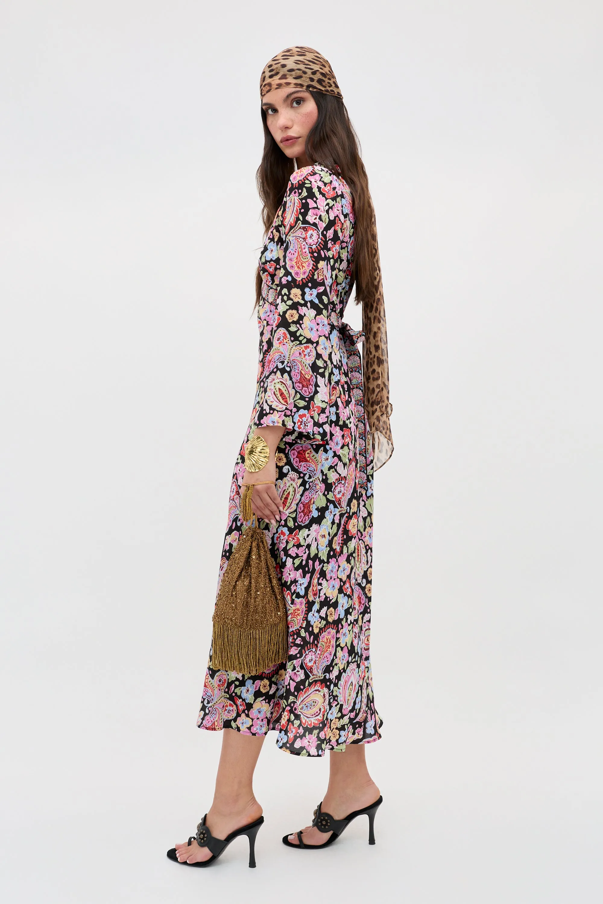 Tania - Cara Floral Black sold by RIXO product image thumbnail 4
