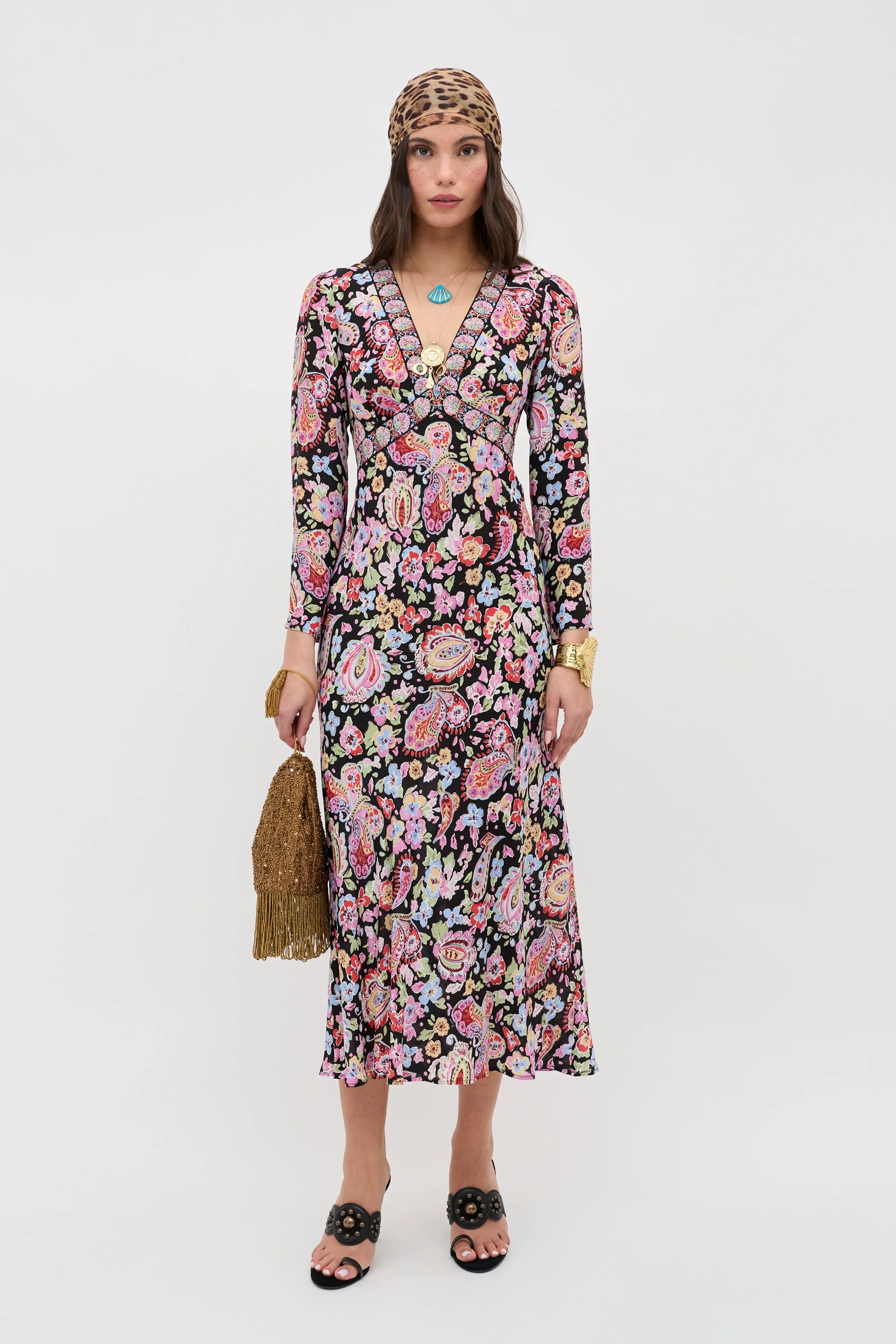 Tania - Cara Floral Black sold by RIXO product image thumbnail 2