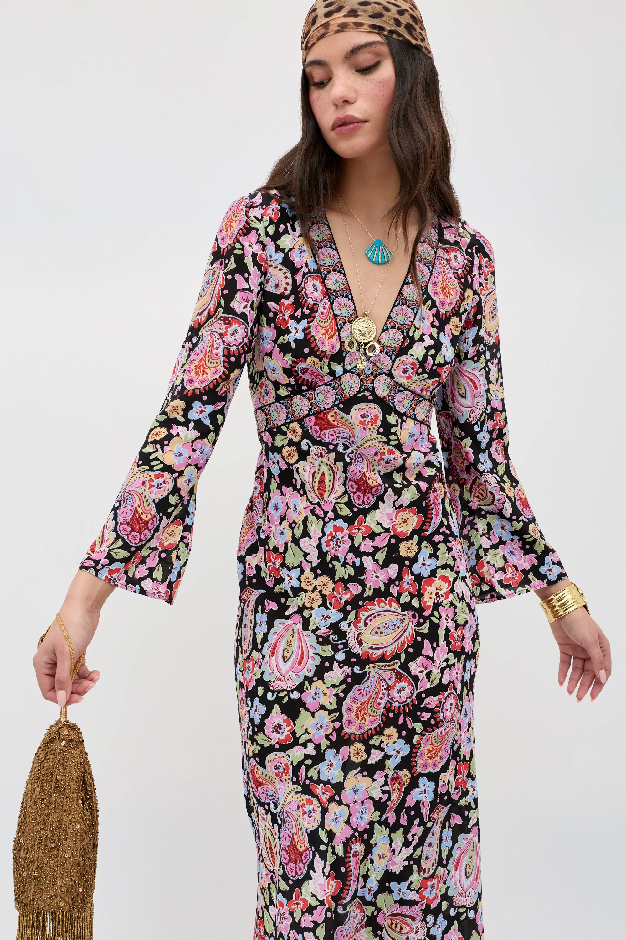 Tania - Cara Floral Black sold by RIXO