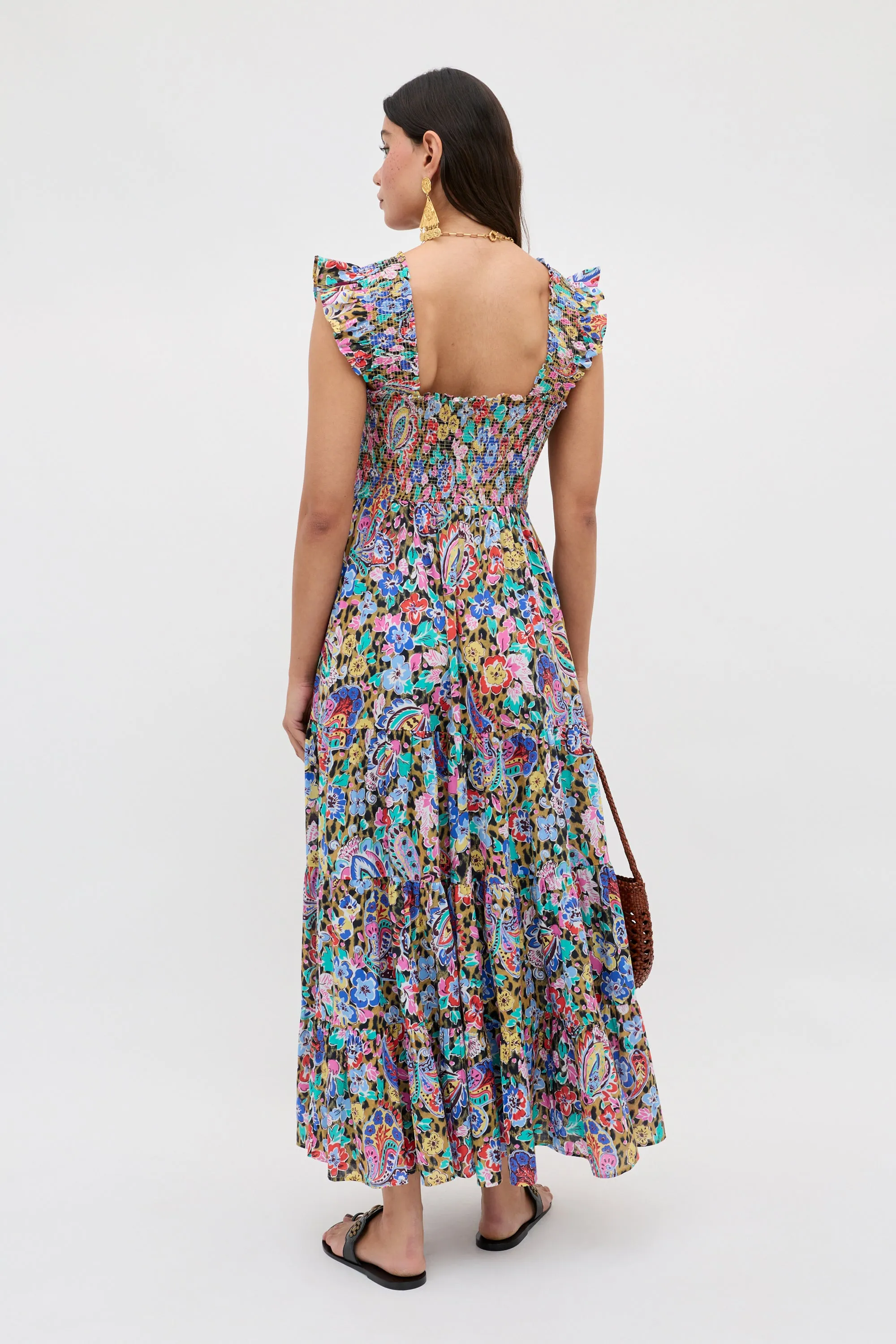 Kendall - Cara Floral Leopard Brown sold by RIXO product image thumbnail 5