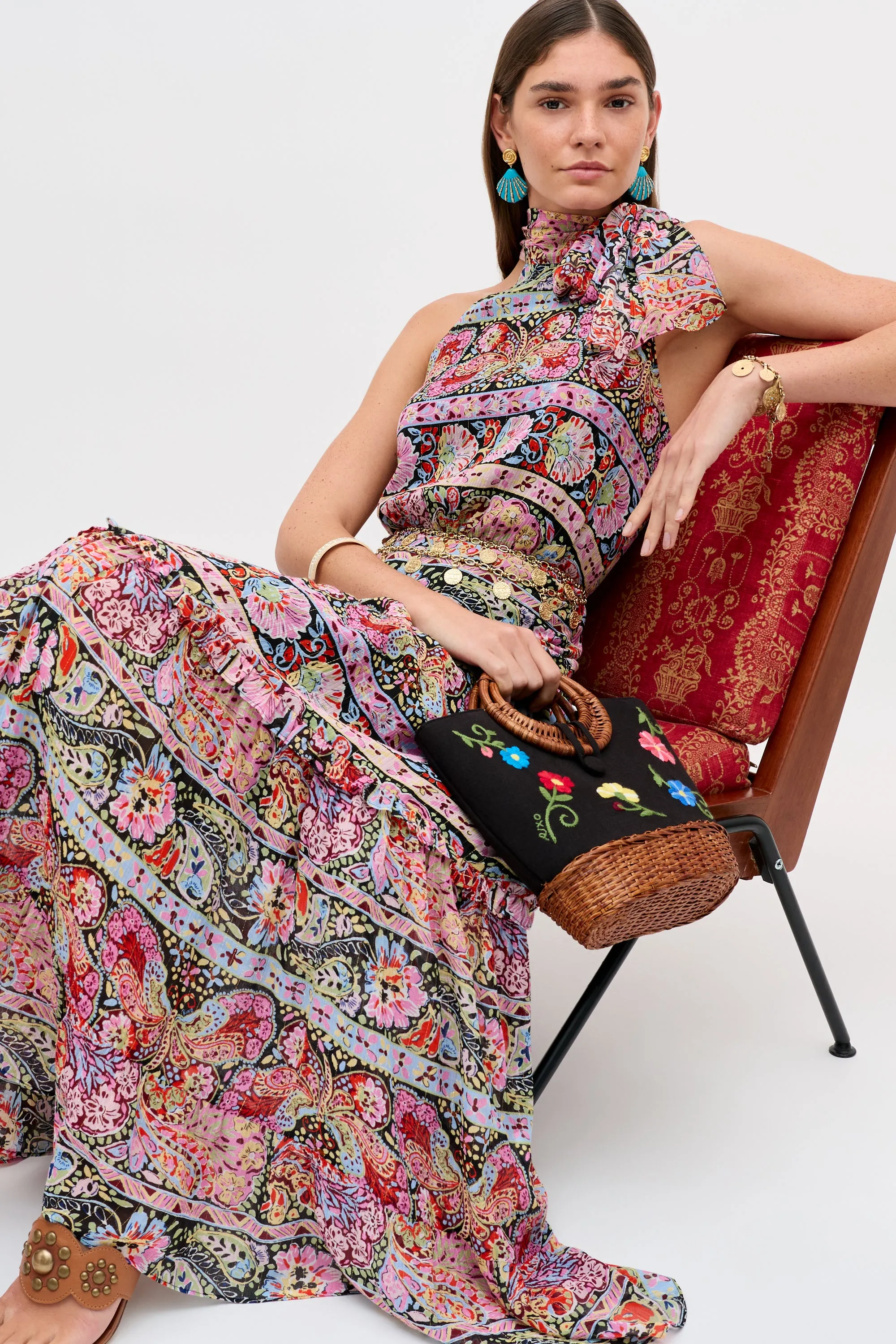 Abi - Cara Stripe Black sold by RIXO product image thumbnail 4