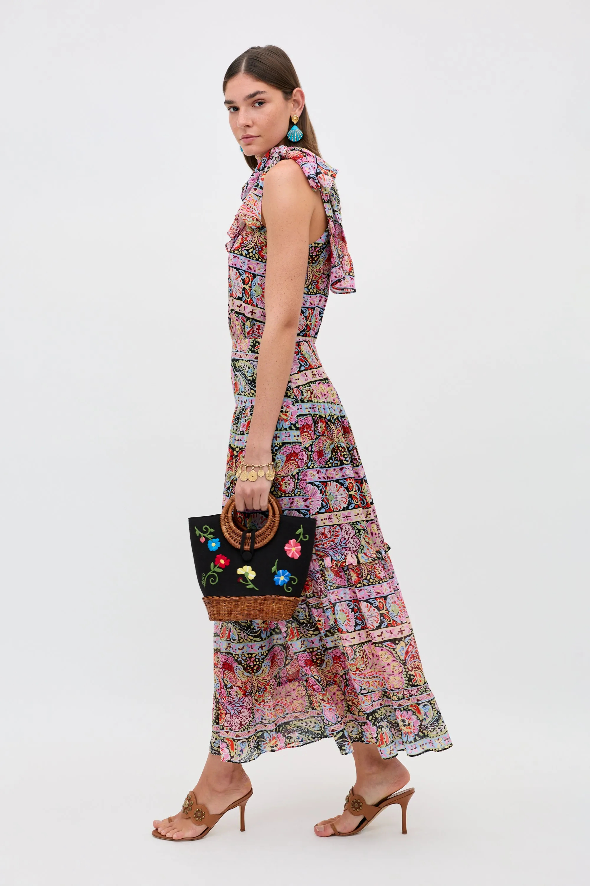 Abi - Cara Stripe Black sold by RIXO product image thumbnail 3