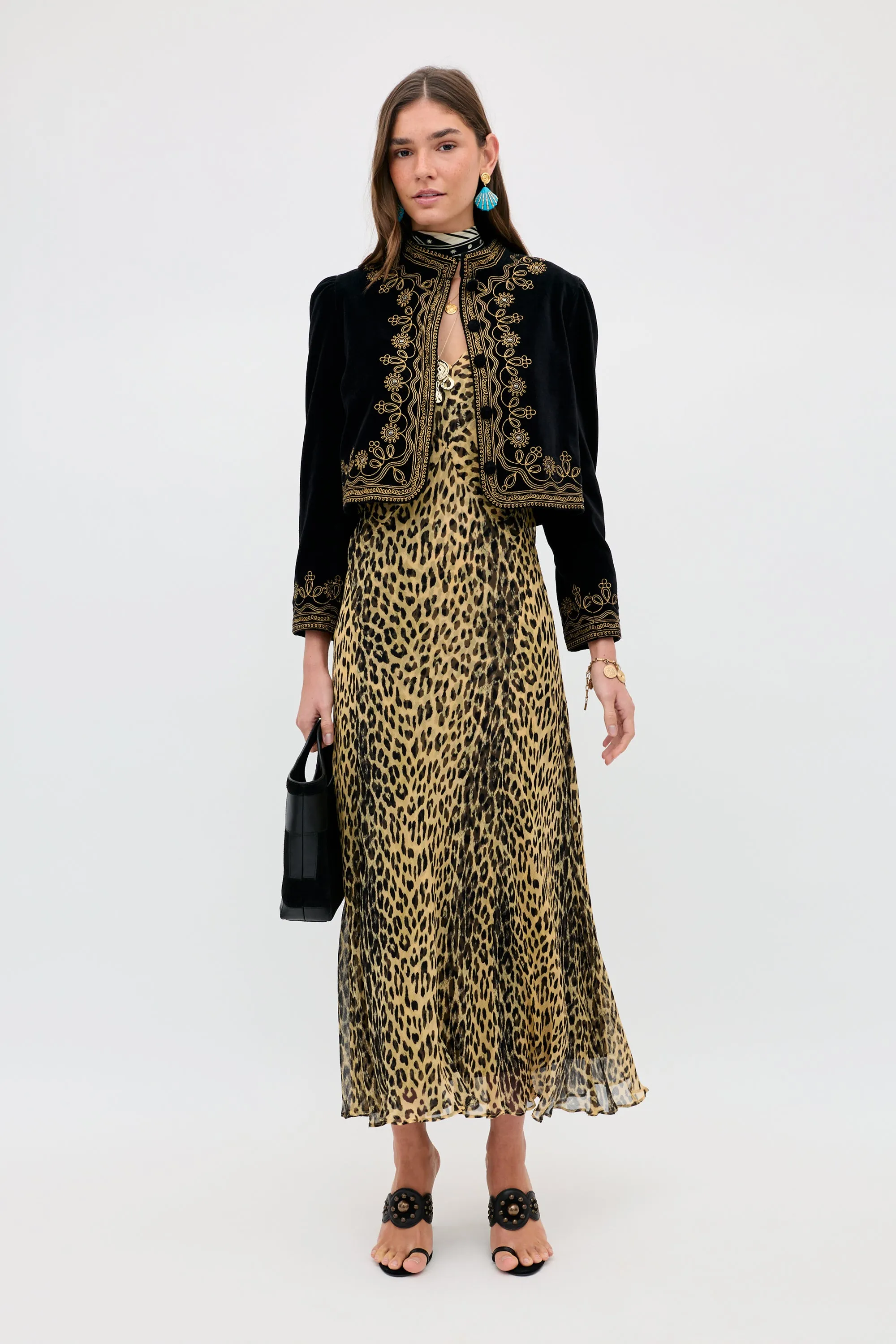 Bexley - Nina Leopard Brown sold by RIXO product image thumbnail 3