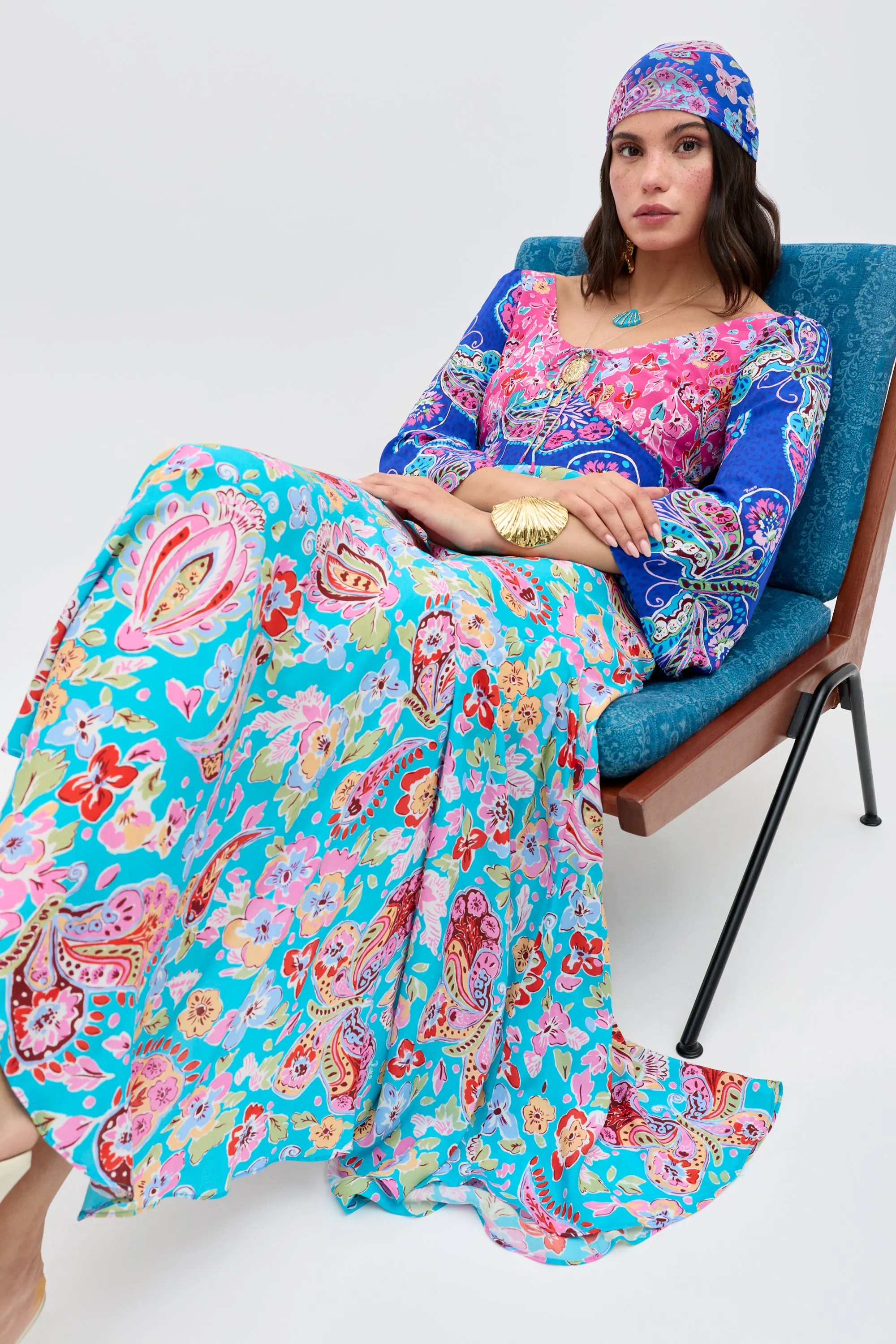 Karly - Cara Mix Blue sold by RIXO product image thumbnail 4